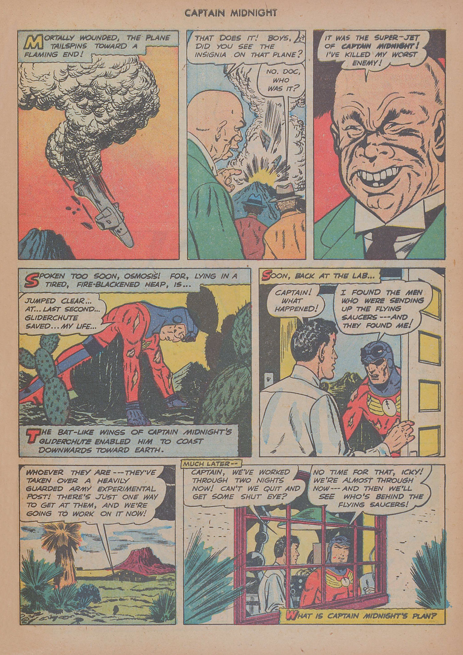 Read online Captain Midnight (1942) comic -  Issue #60 - 9