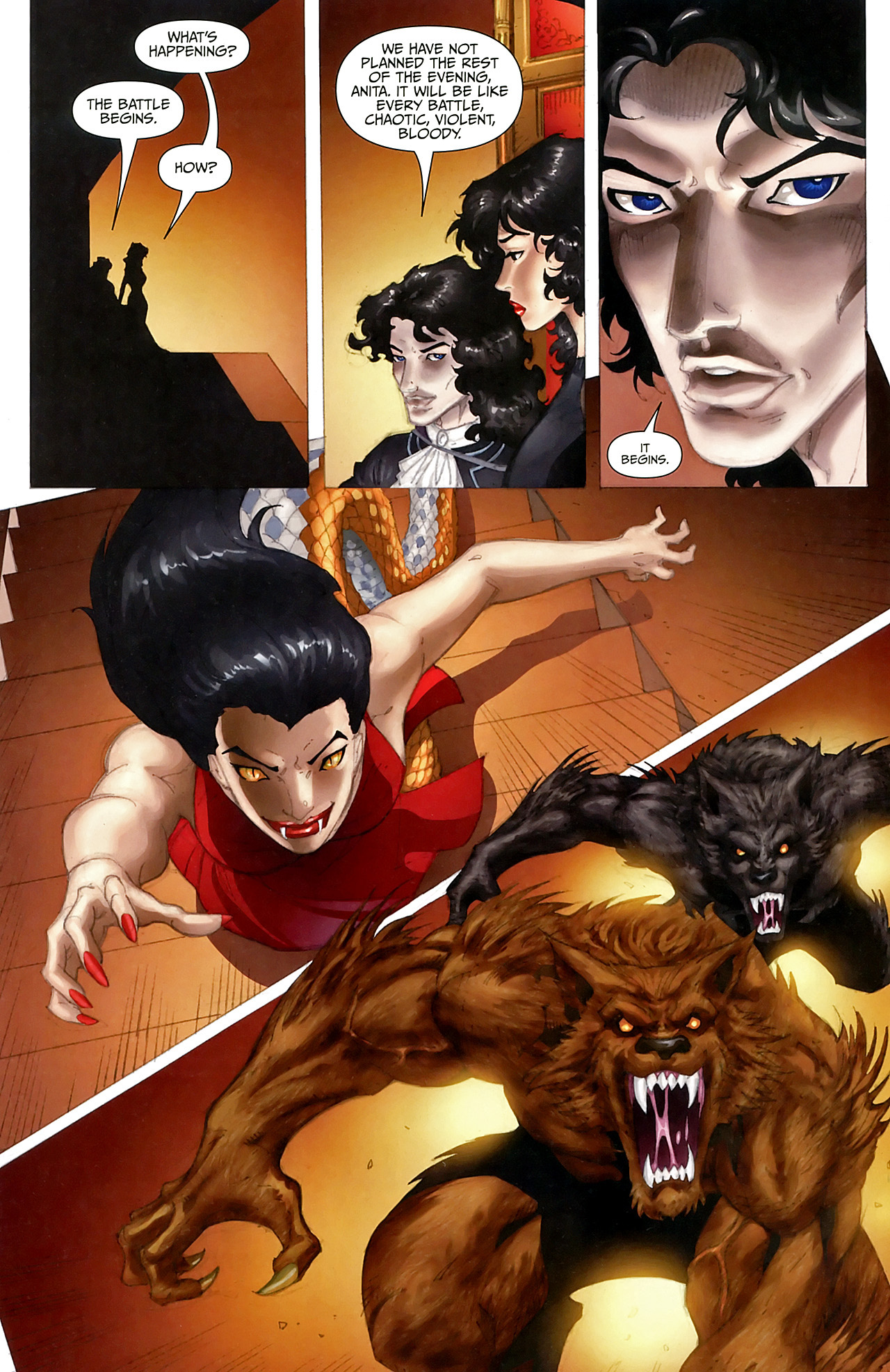 Read online Anita Blake, Vampire Hunter: Circus of the Damned - The Scoundrel comic -  Issue #4 - 22
