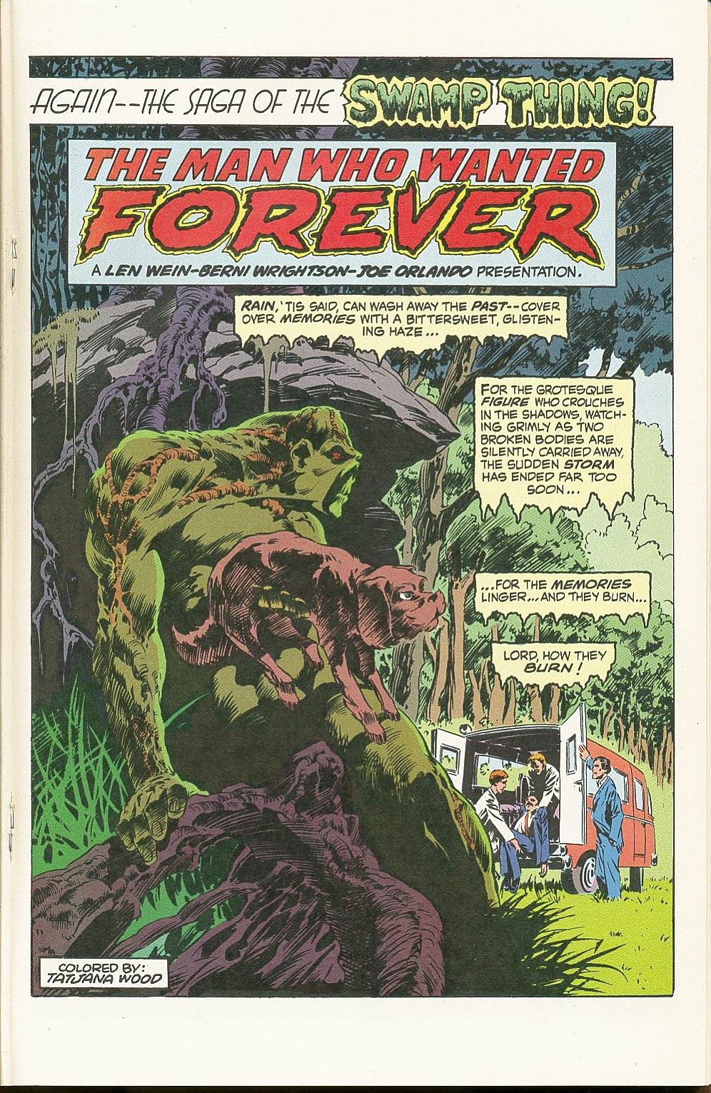 Read online Roots of the Swamp Thing comic -  Issue #1 - 27