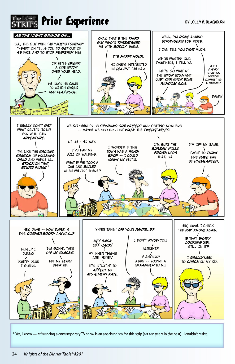 Read online Knights of the Dinner Table comic -  Issue #201 - 26