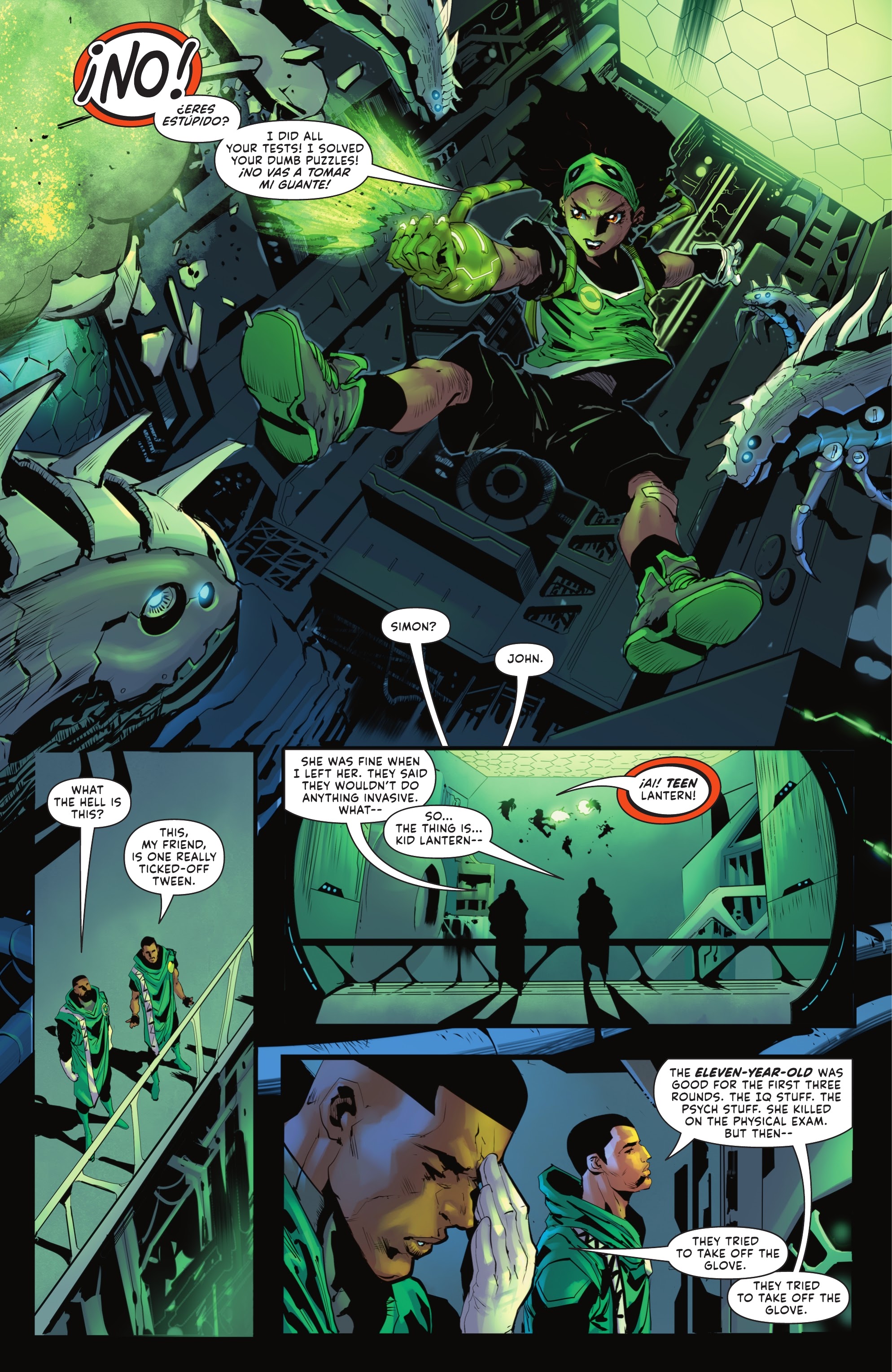Read online Green Lantern (2021) comic -  Issue #1 - 10