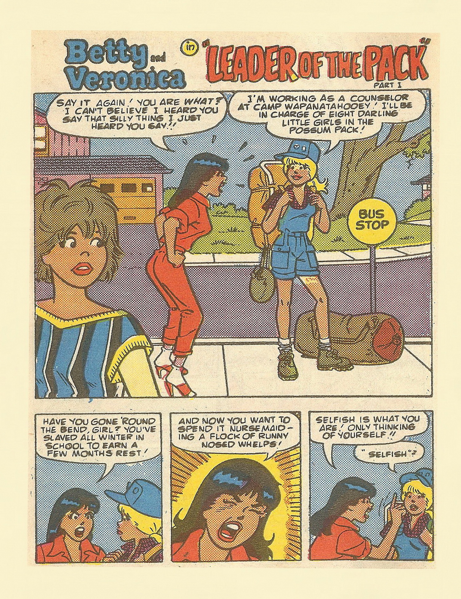 Read online Betty and Veronica Digest Magazine comic -  Issue #38 - 38