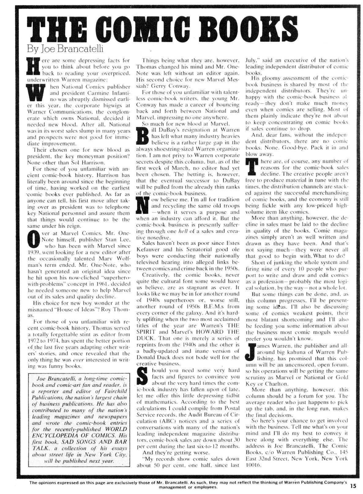 Read online Vampirella (1969) comic -  Issue #53 - 15