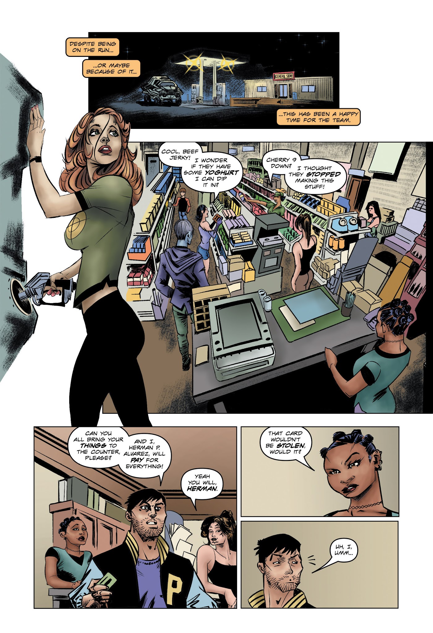 Read online Alpha Gods: Revelation comic -  Issue #1 - 9