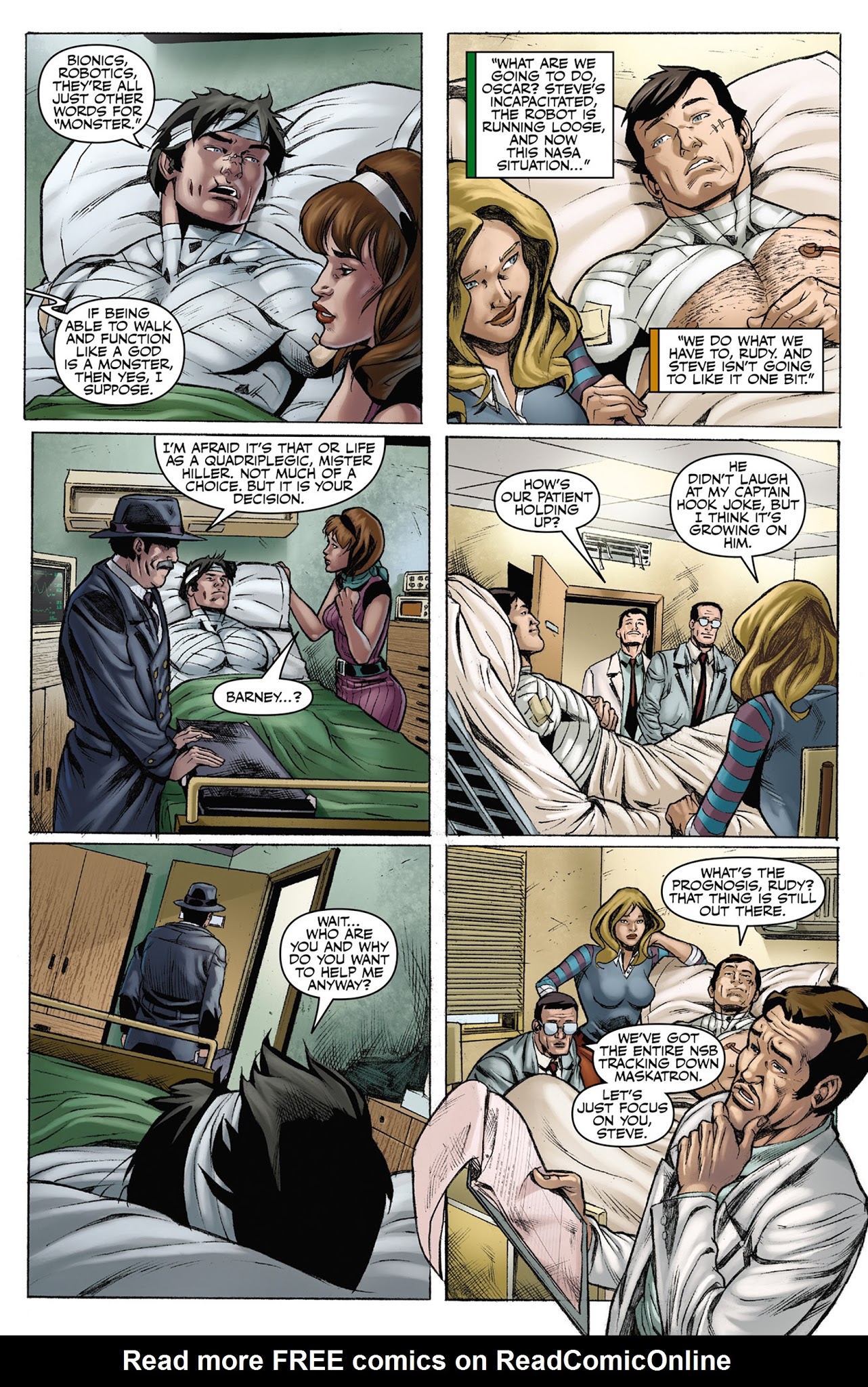 Read online The Six Million Dollar Man: Season Six comic -  Issue #5 - 14