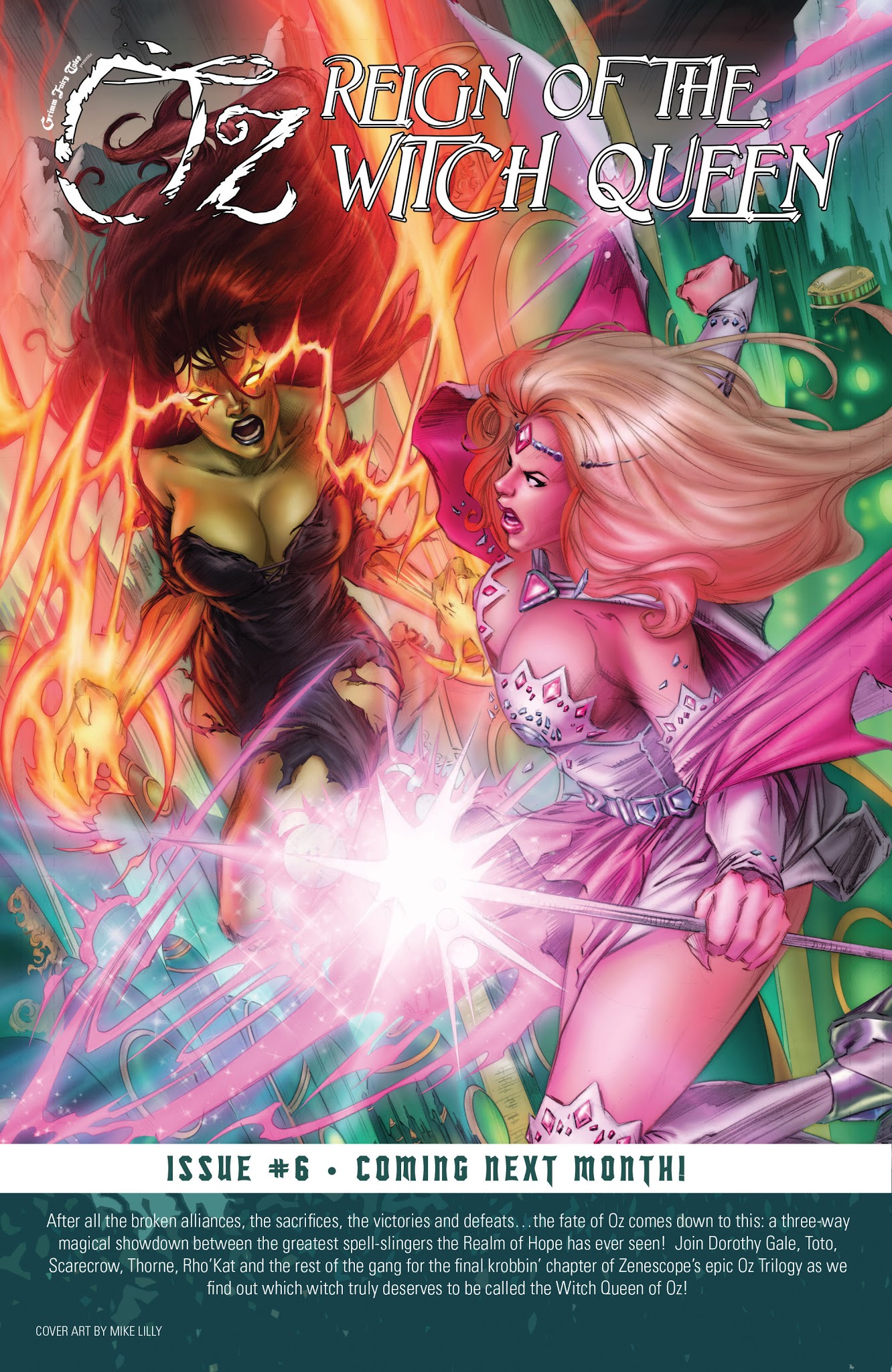Read online Grimm Fairy Tales presents Oz: Reign of the Witch Queen comic -  Issue #5 - 23