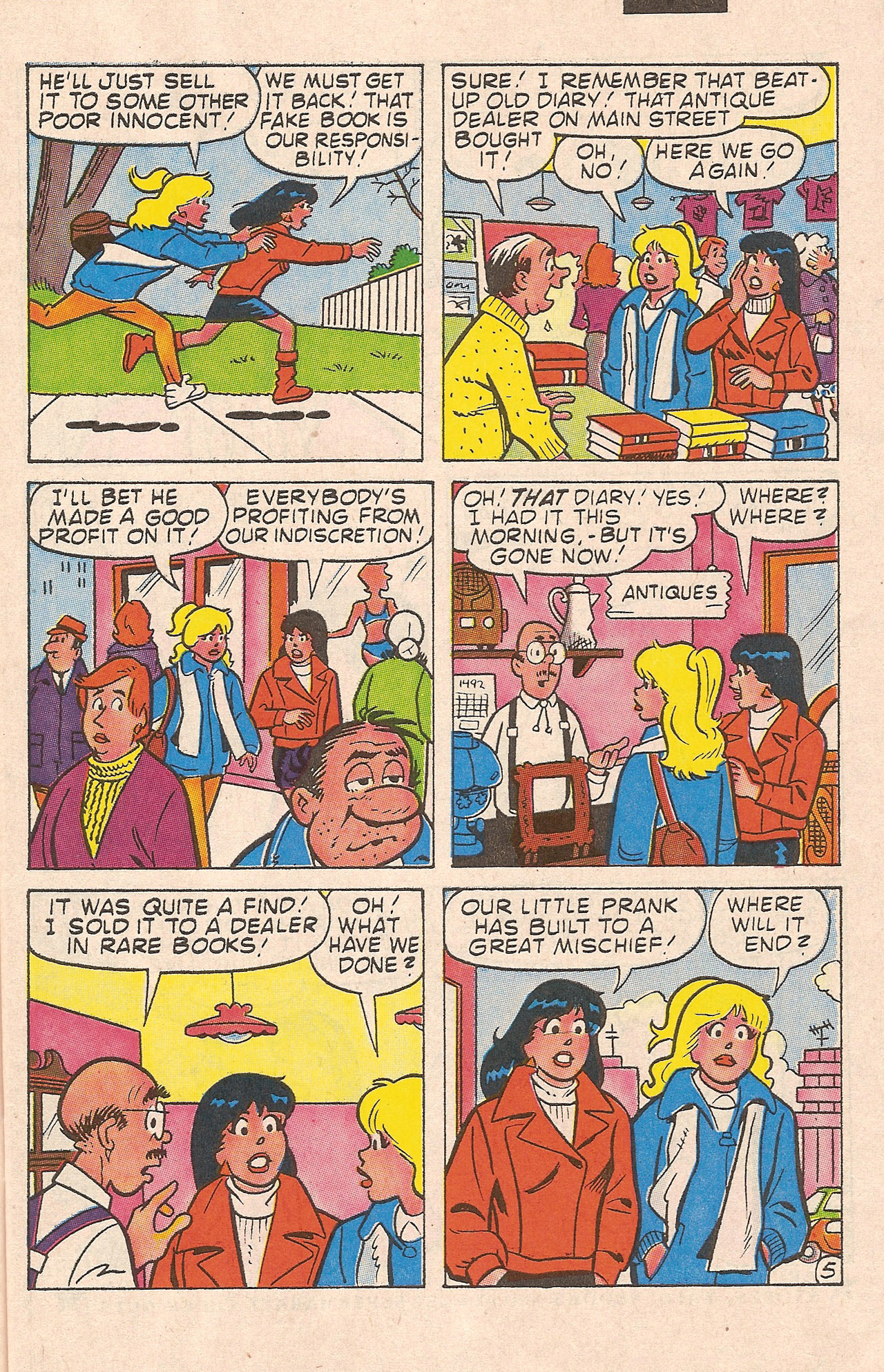 Read online Betty and Veronica (1987) comic -  Issue #21 - 7