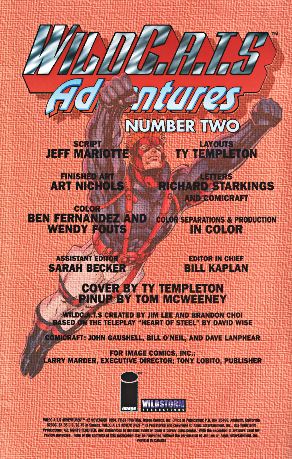 Read online WildC.A.T.s Adventures comic -  Issue #2 - 2