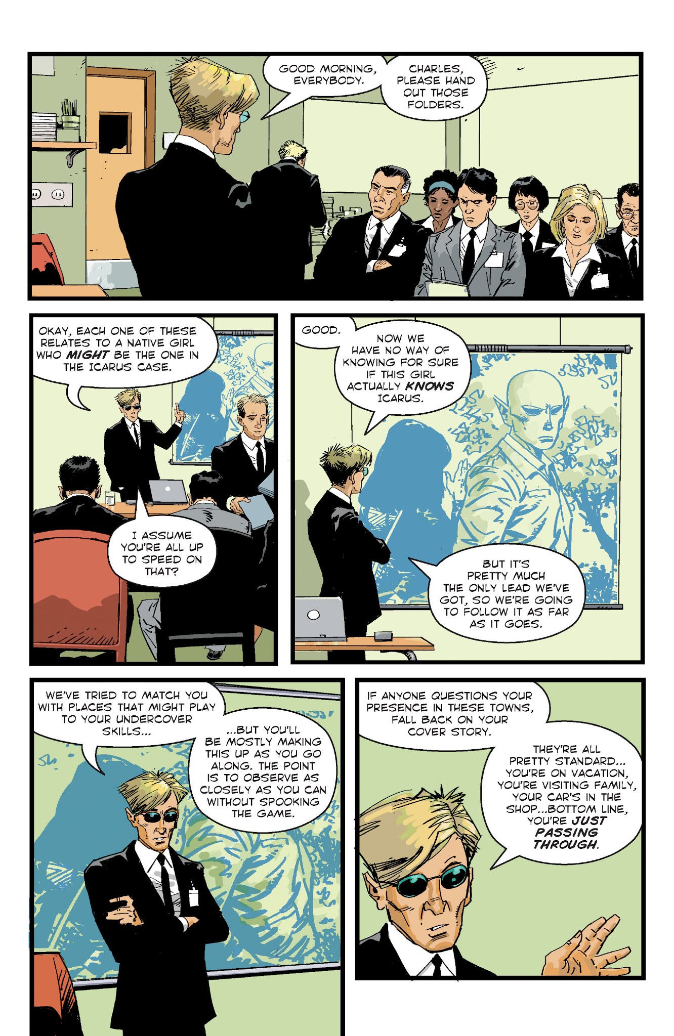 Read online Resident Alien: An Alien in New York comic -  Issue #4 - 23