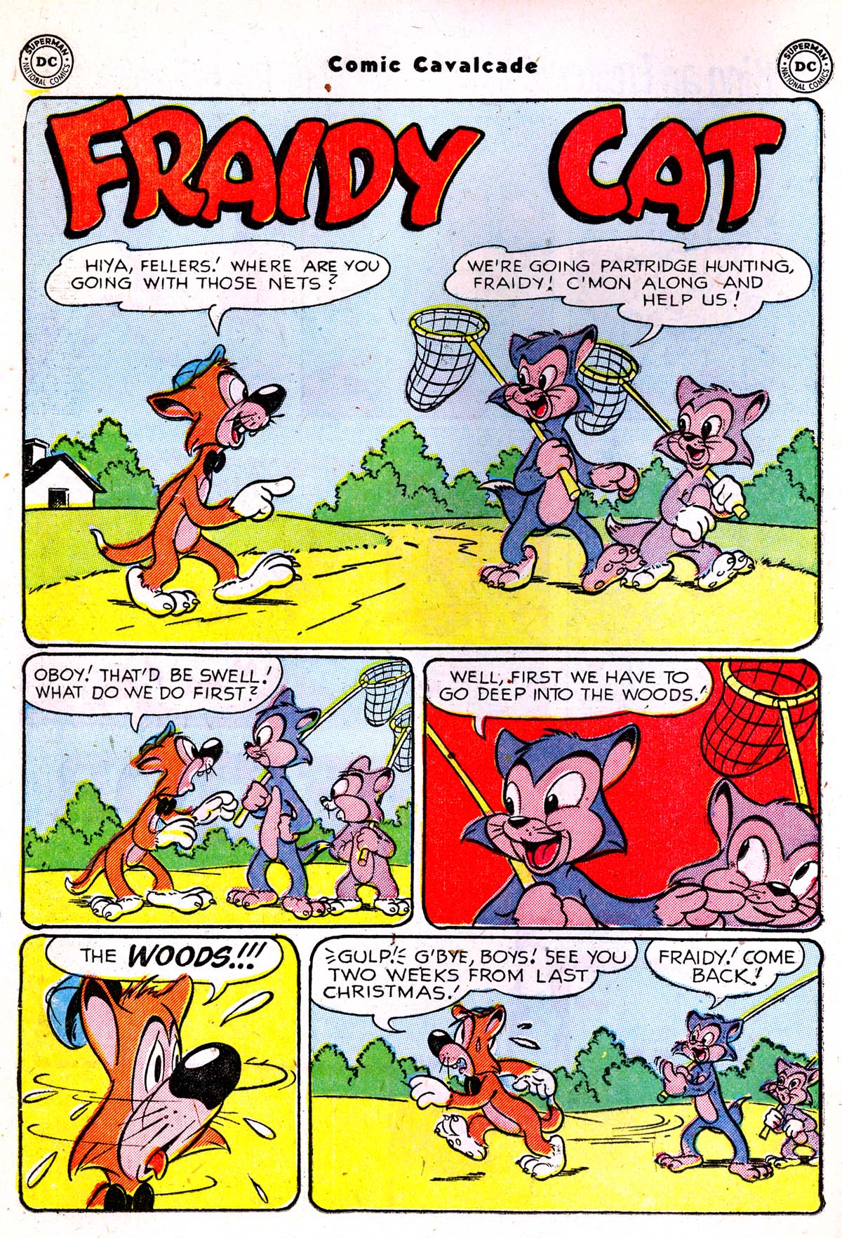 Read online Comic Cavalcade comic -  Issue #48 - 26