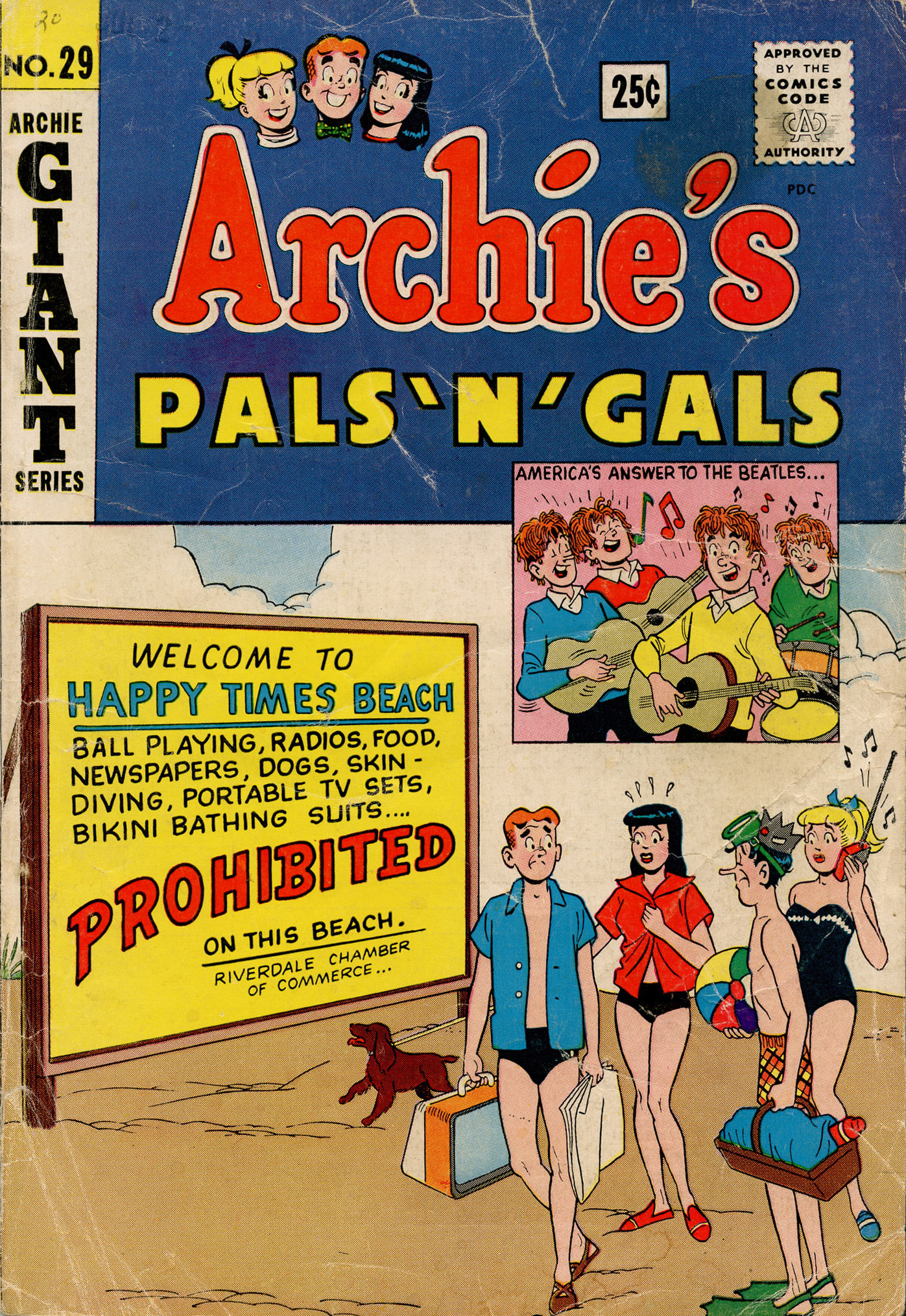 Read online Archie's Pals 'N' Gals (1952) comic -  Issue #29 - 1