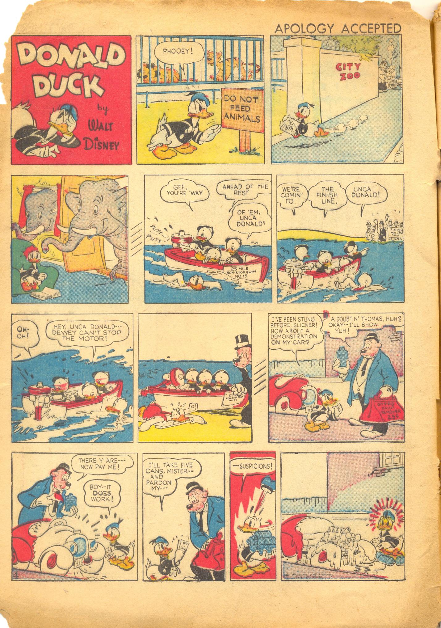 Read online Walt Disney's Comics and Stories comic -  Issue #21 - 6