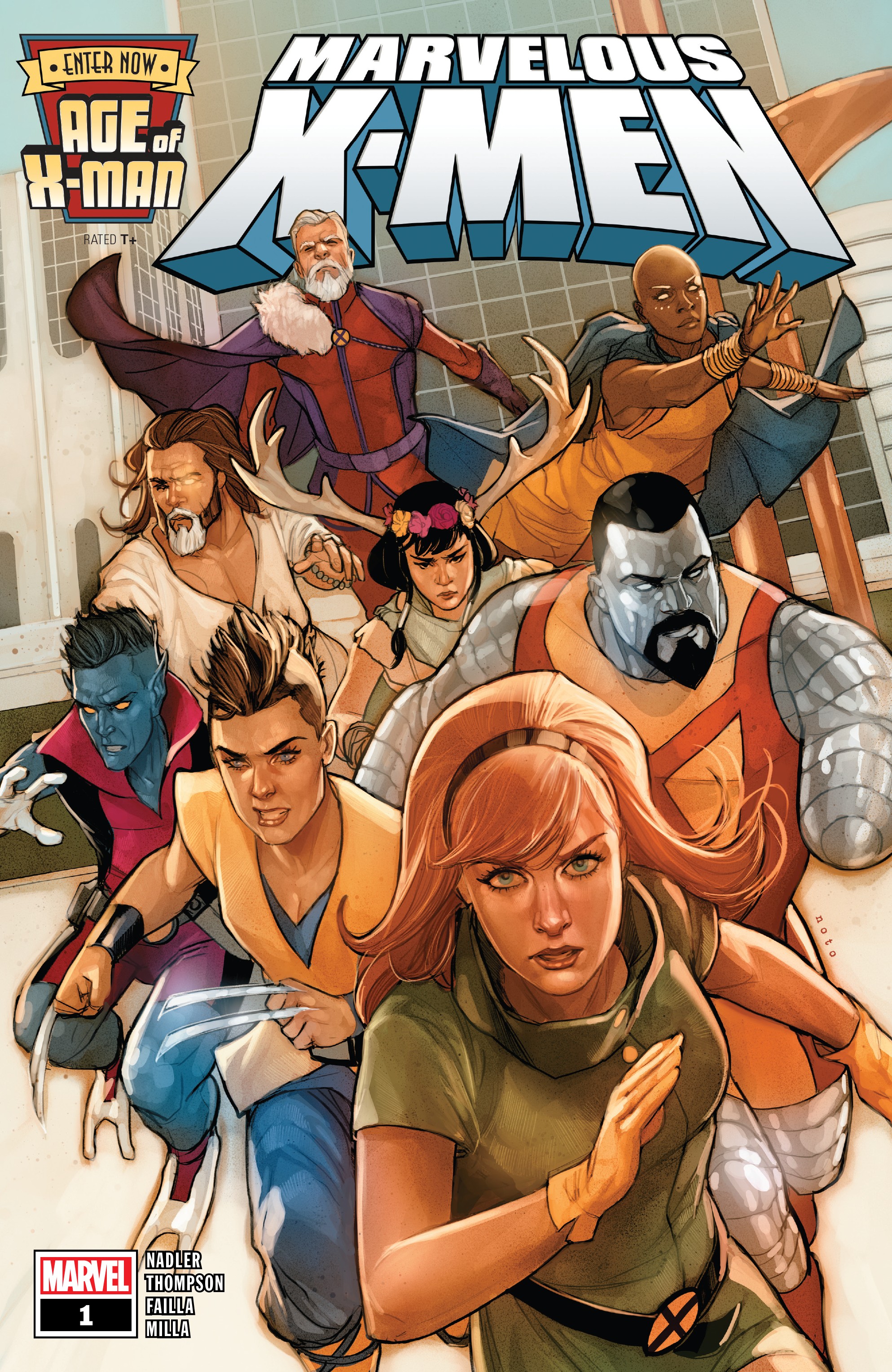 Read online Age of X-Man: The Marvelous X-Men comic -  Issue #1 - 1