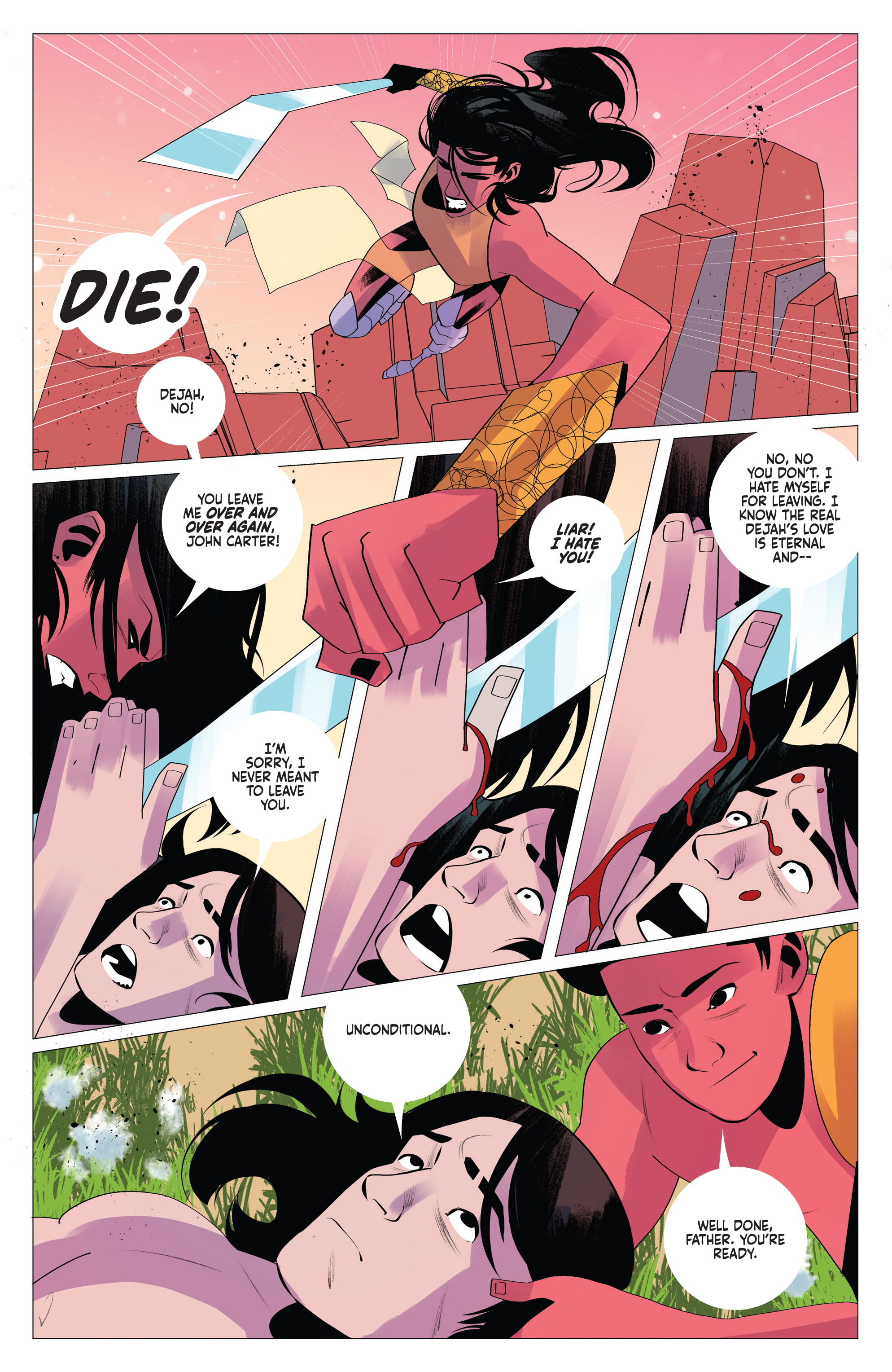 Read online John Carter of Mars comic -  Issue #5 - 9