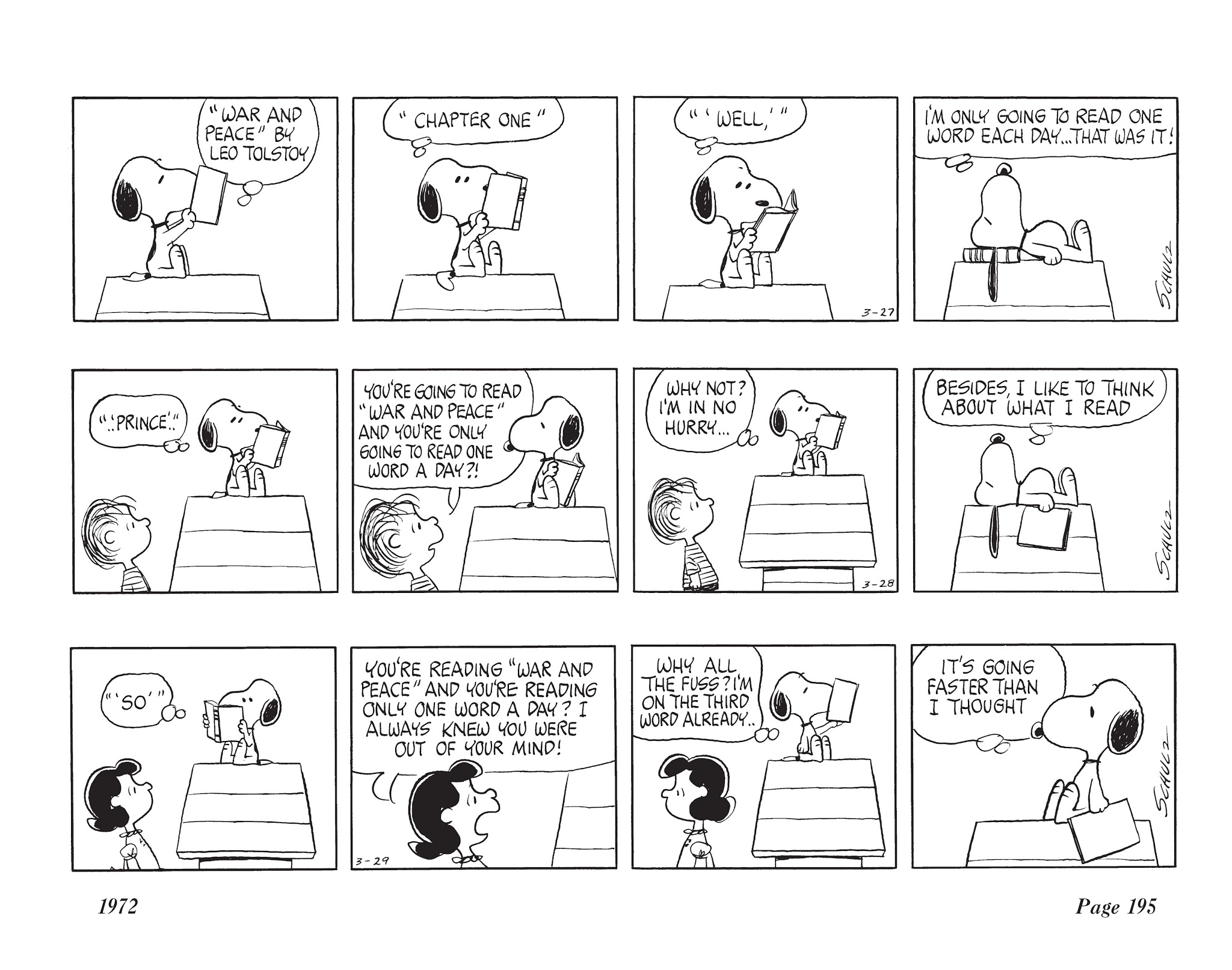 Read online The Complete Peanuts comic -  Issue # TPB 11 - 210