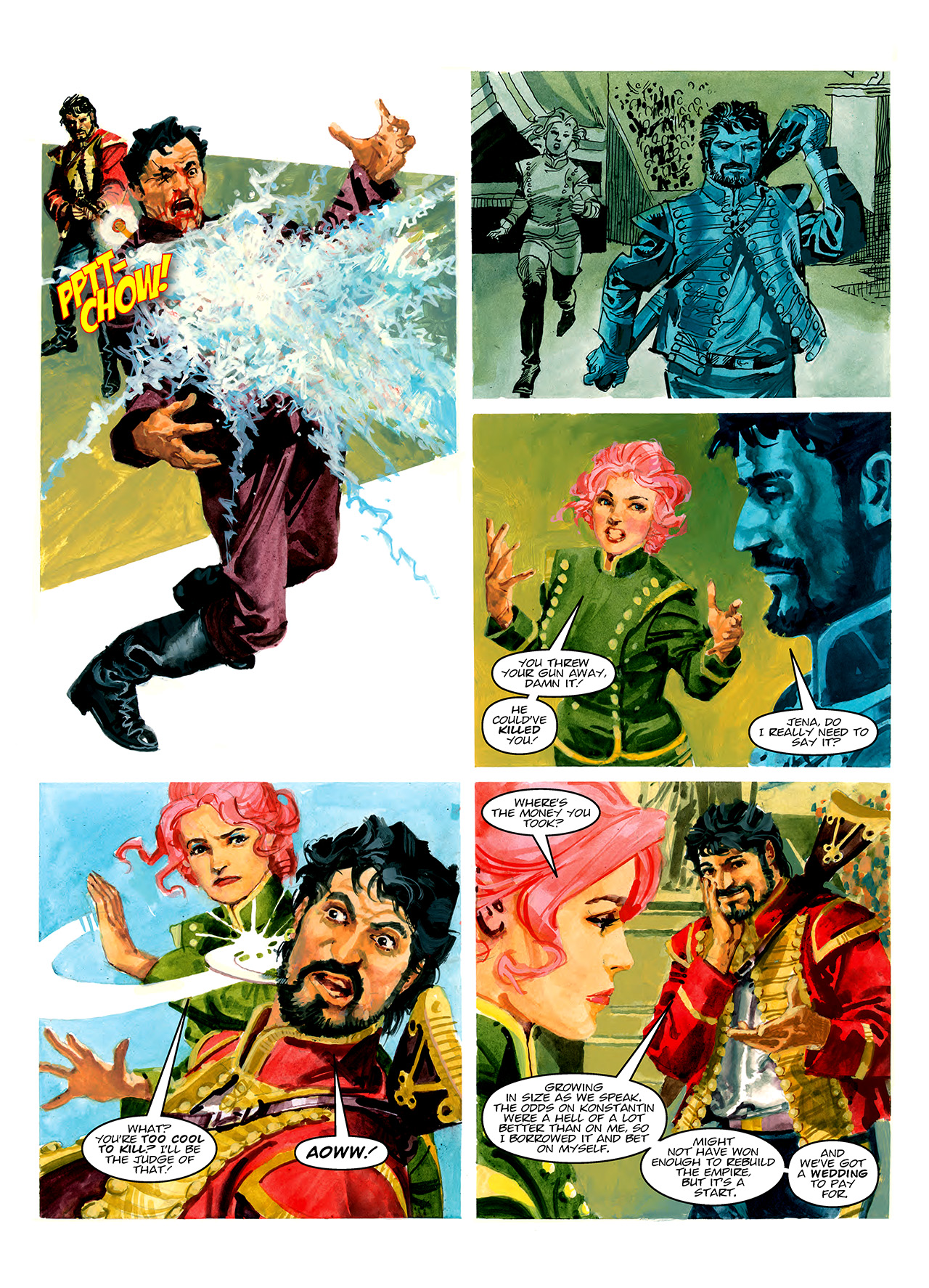 Read online Nikolai Dante comic -  Issue # TPB 11 - 153