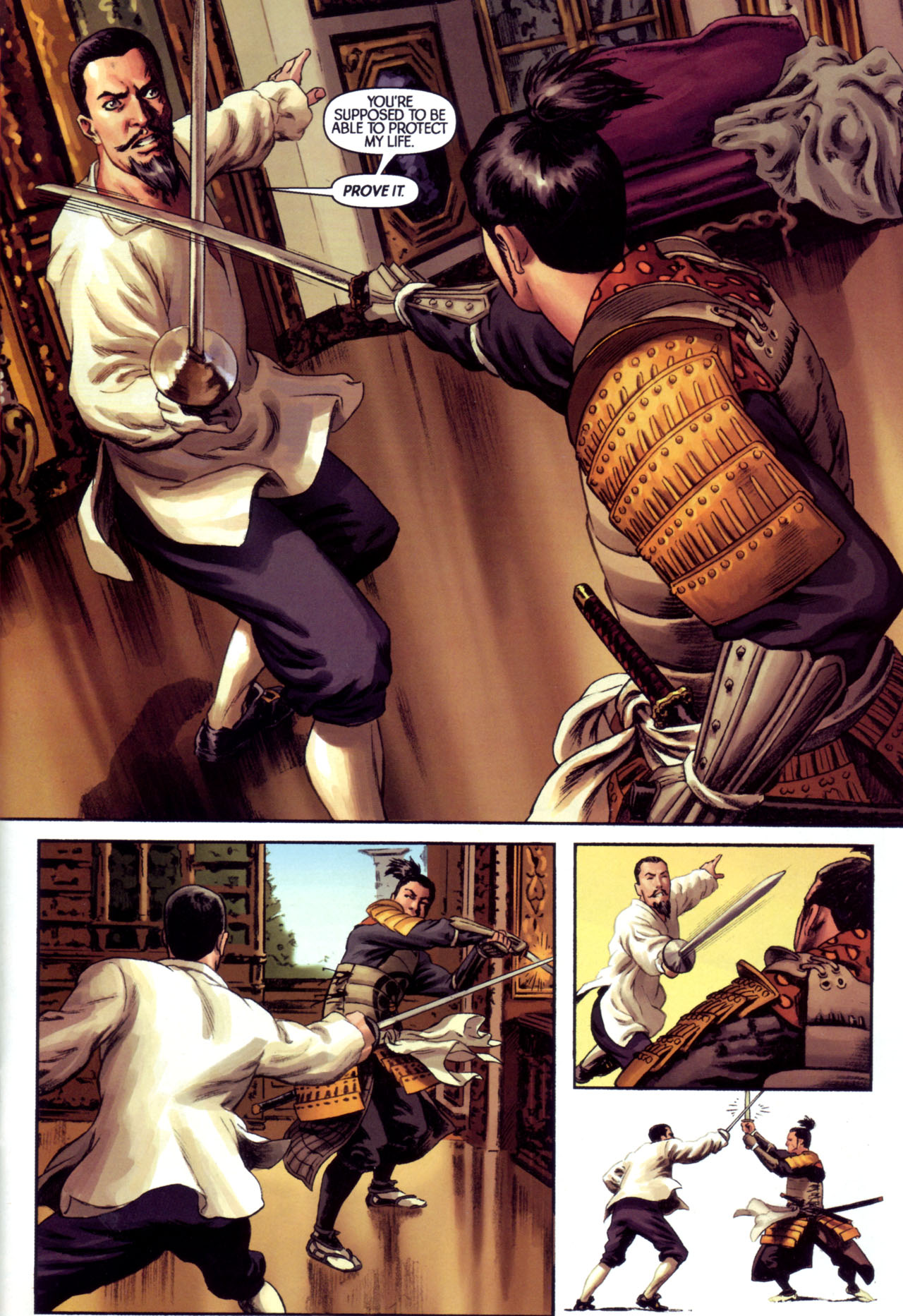 Read online Samurai: Heaven and Earth comic -  Issue #4 - 11