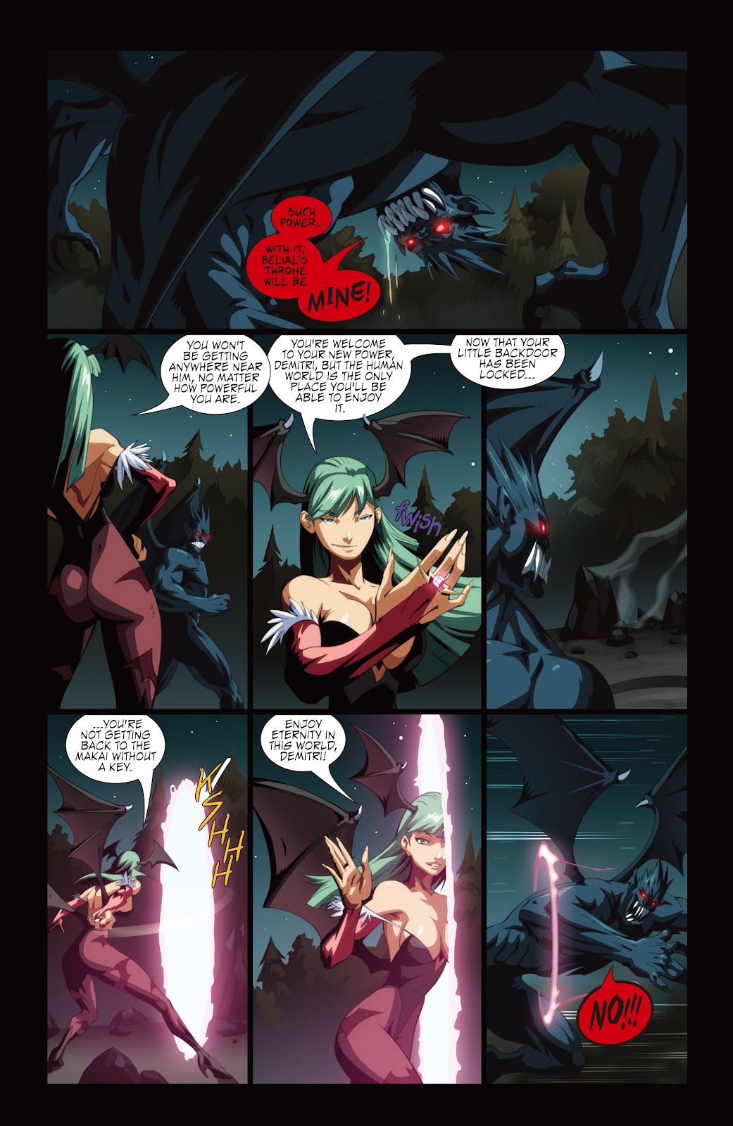 Darkstalkers: The Night Warriors issue 3 - Page 19