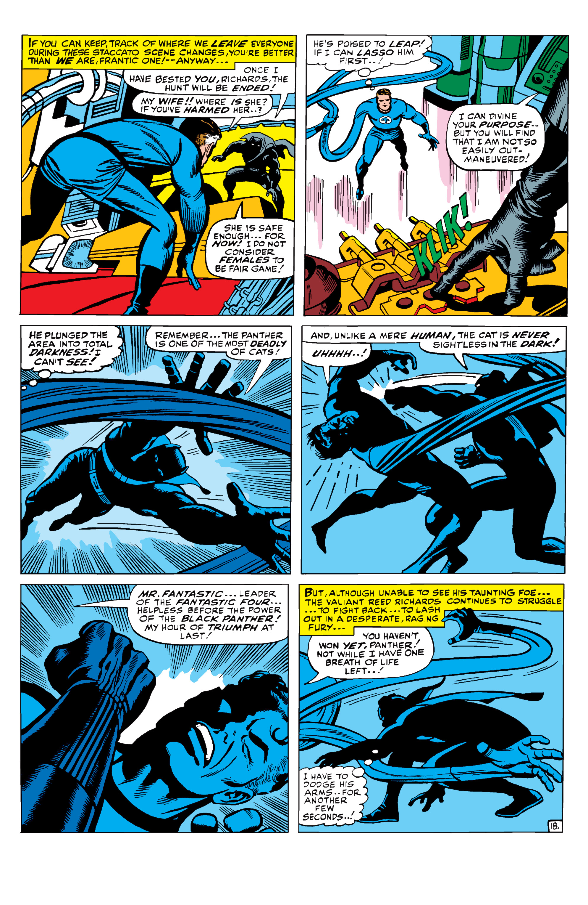 Read online Fantastic Four Epic Collection comic -  Issue # The Mystery of the Black Panther (Part 1) - 23