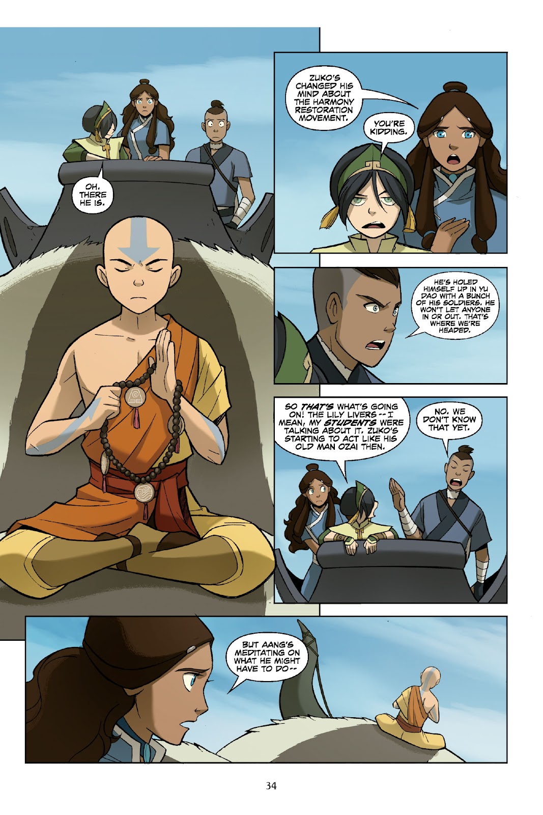 Nickelodeon Avatar: The Last Airbender - The Promise issue TPB Omnibus (Part 1) - Page 35