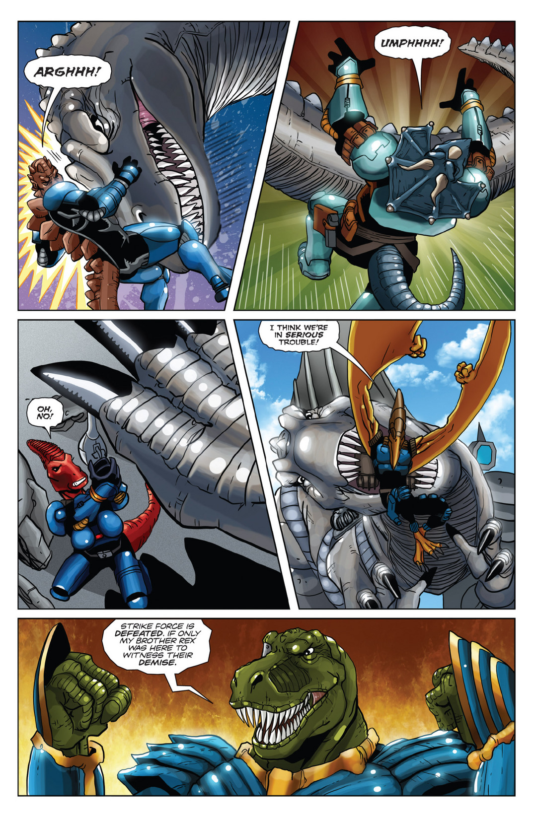 Read online Jurassic StrikeForce 5 comic -  Issue # _TPB - 129