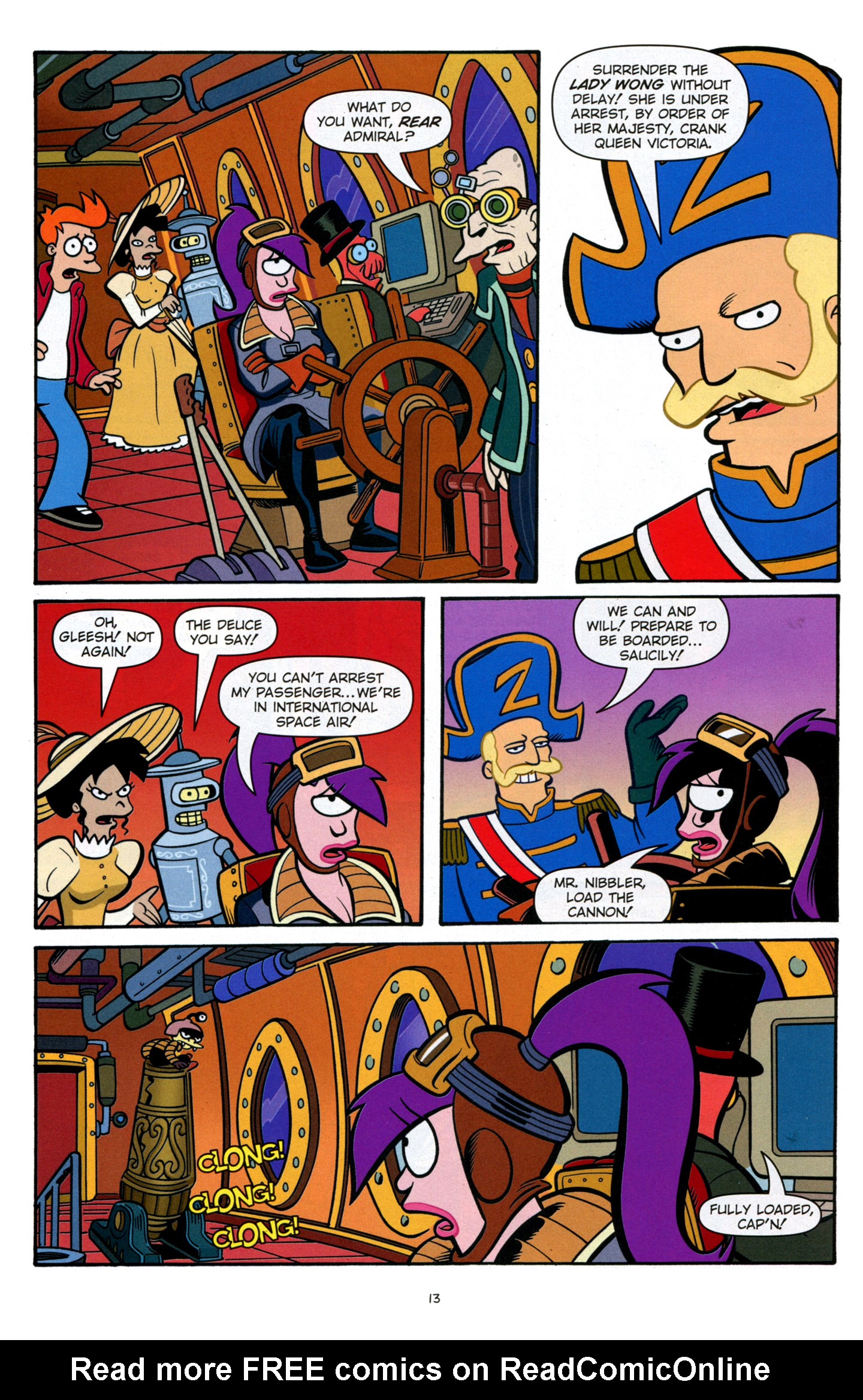 Read online Futurama Comics comic -  Issue #57 - 14