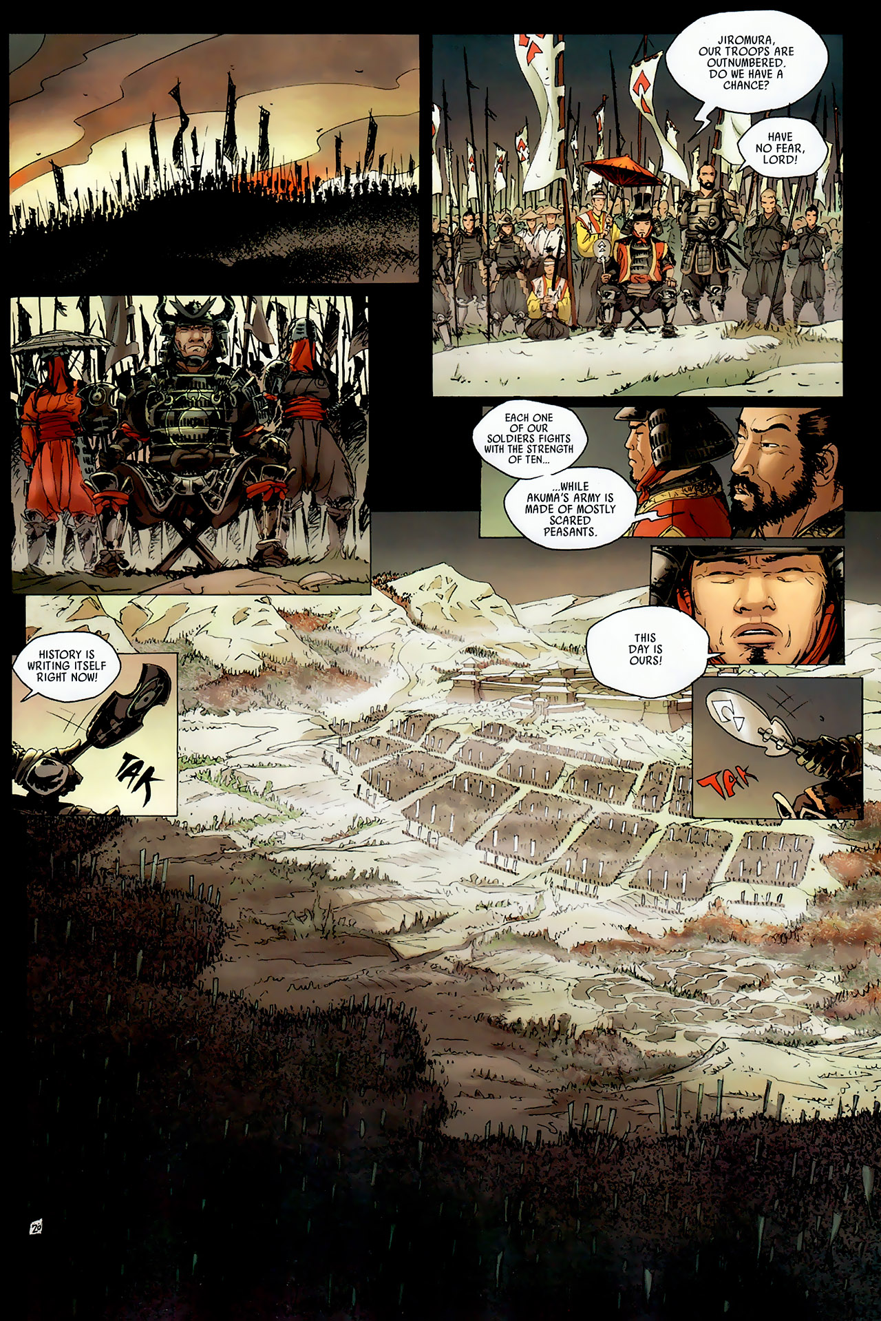 Read online Samurai: Legend comic -  Issue #4 - 24