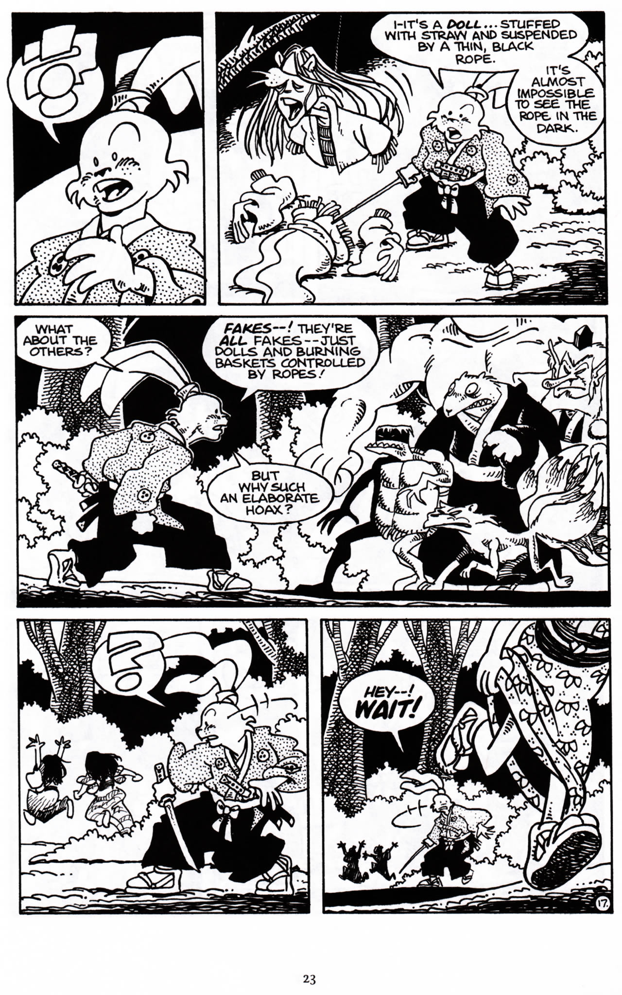 Read online Usagi Yojimbo (1996) comic -  Issue #31 - 17