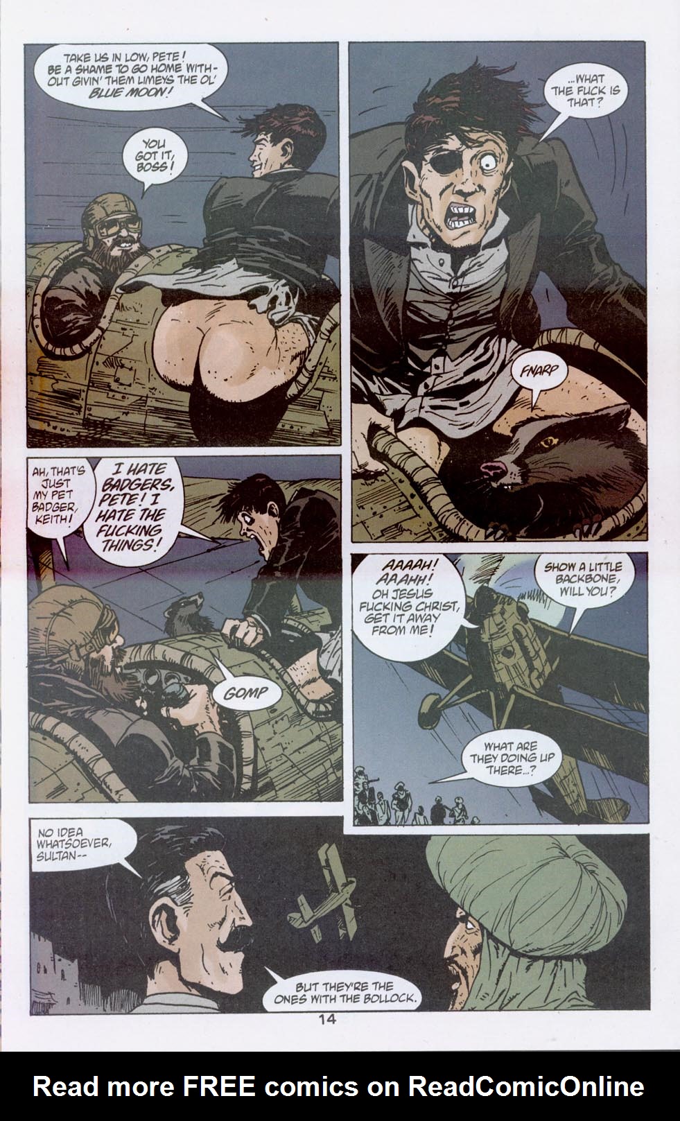 Read online Adventures in the Rifle Brigade: Operation Bollock comic -  Issue #3 - 15