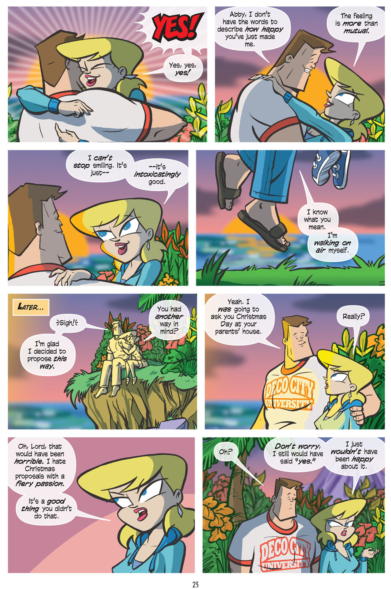 Read online Love and Capes comic -  Issue #7 - 25