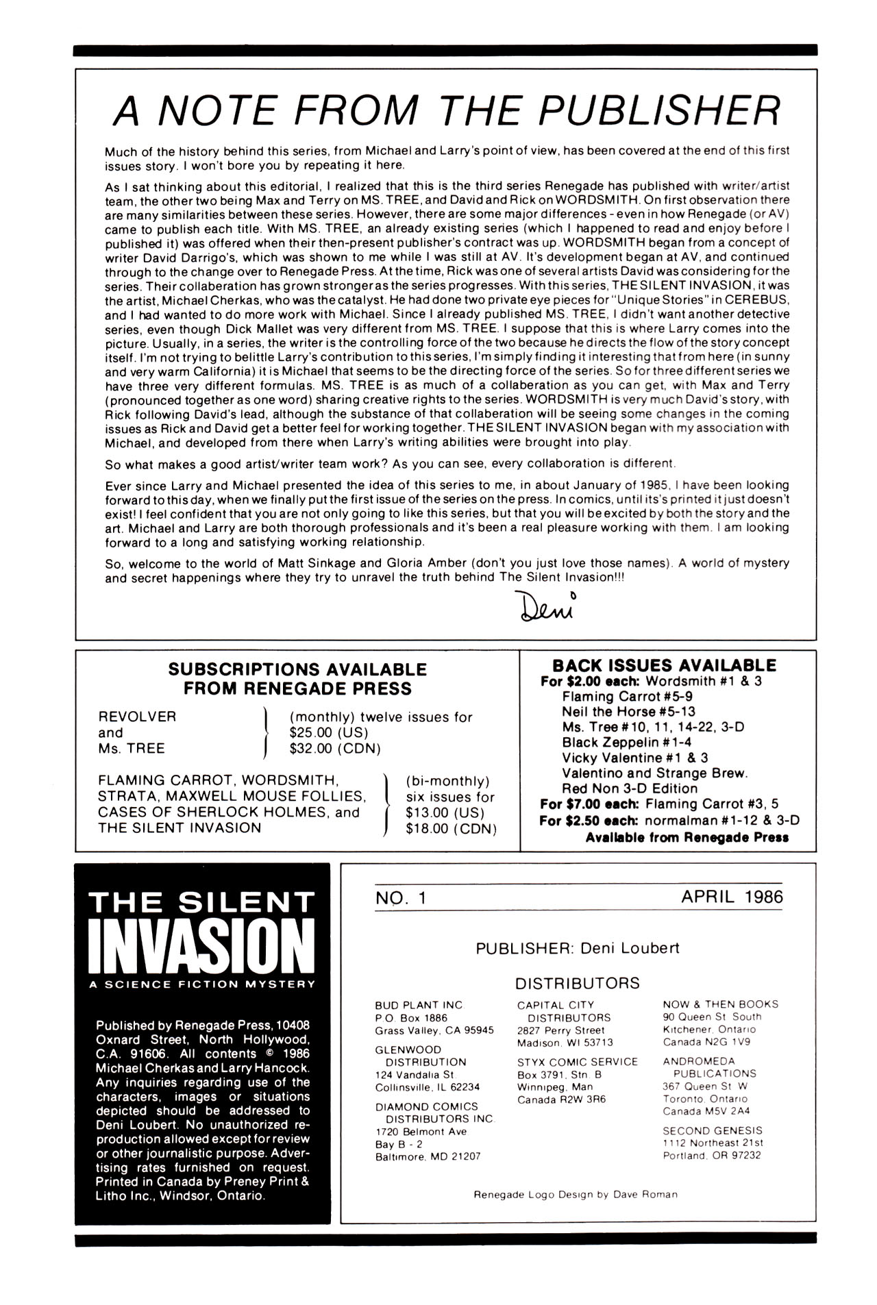 Read online Silent Invasion comic -  Issue #1 - 3