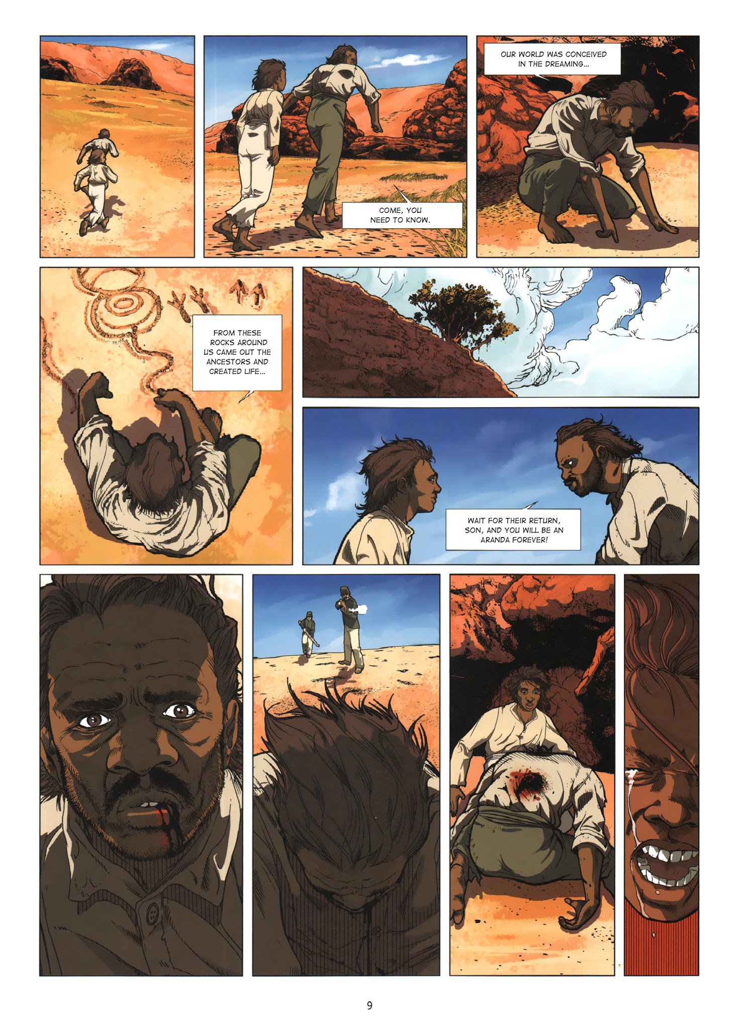 Read online Dreamtime comic -  Issue #1 - 11