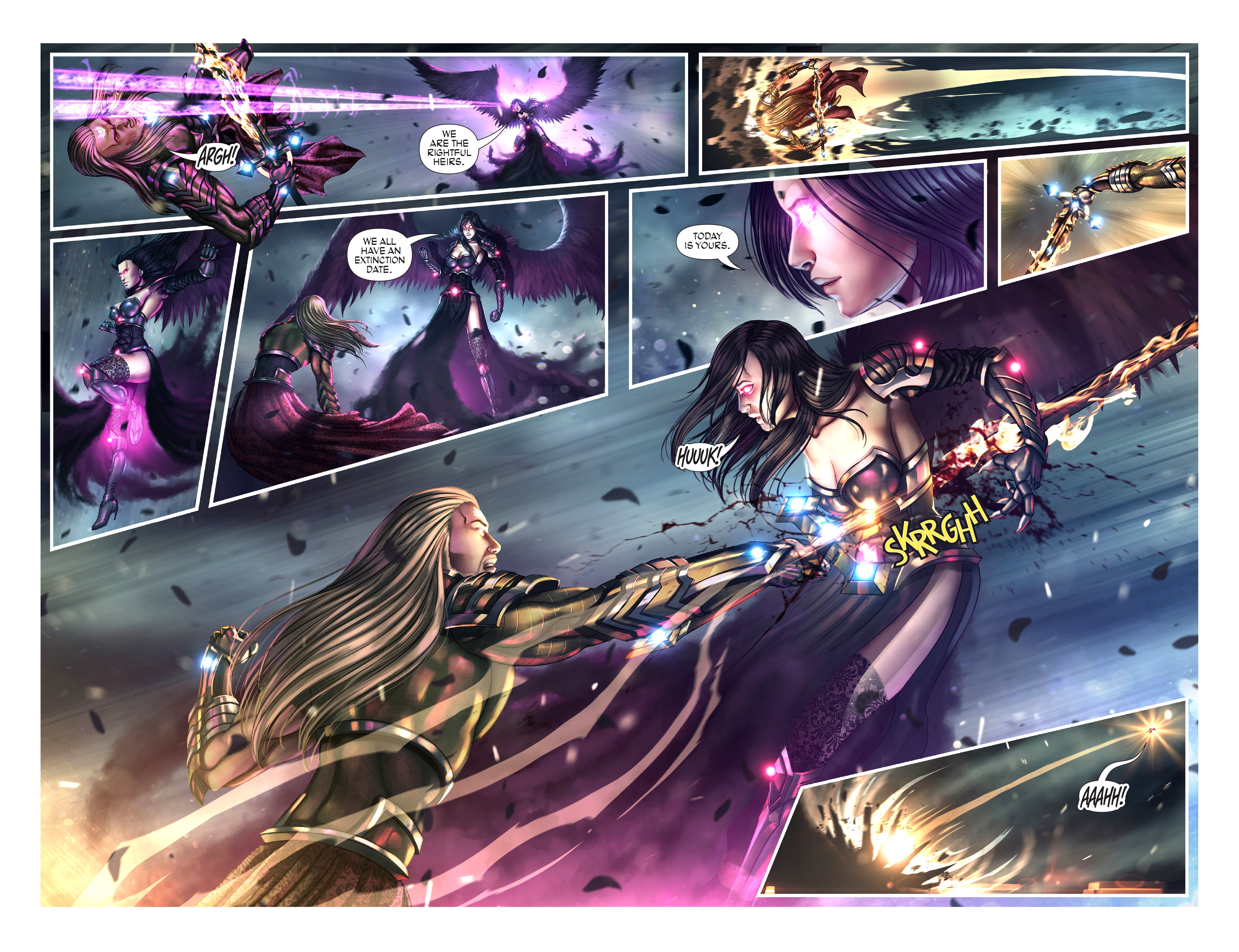 Read online Knights of the Golden Sun comic -  Issue #7 - 10