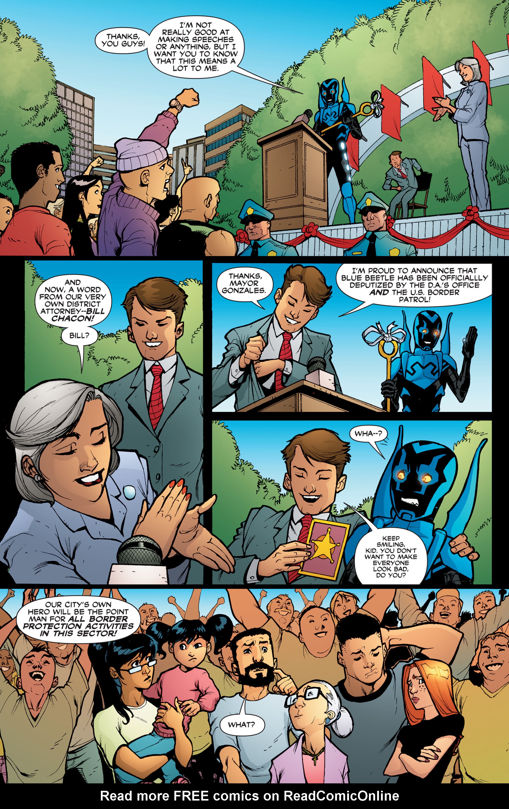 Read online Blue Beetle (2006) comic -  Issue #31 - 8