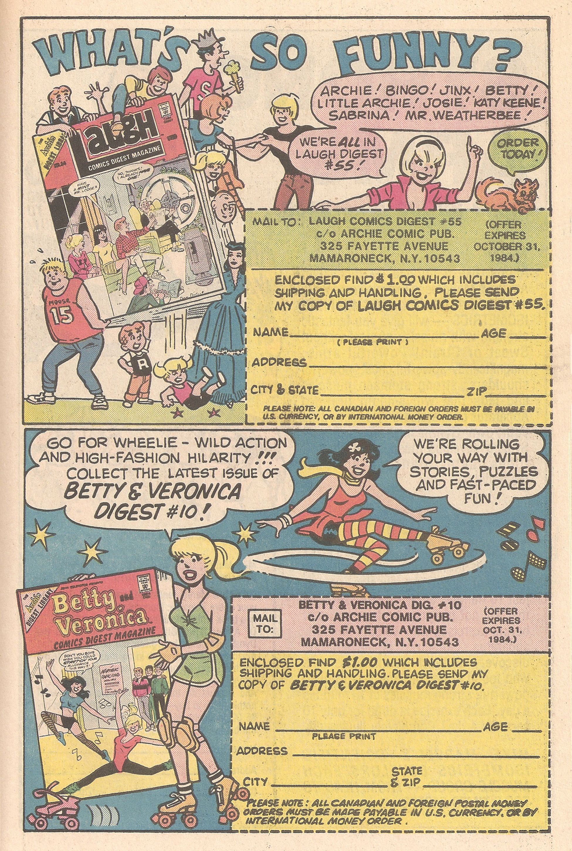 Read online Archie Giant Series Magazine comic -  Issue #543 - 27