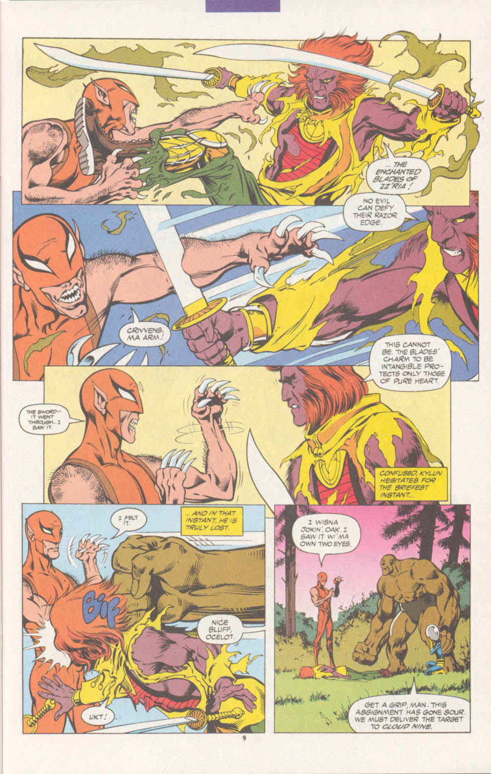 Read online Excalibur (1988) comic -  Issue #63 - 8