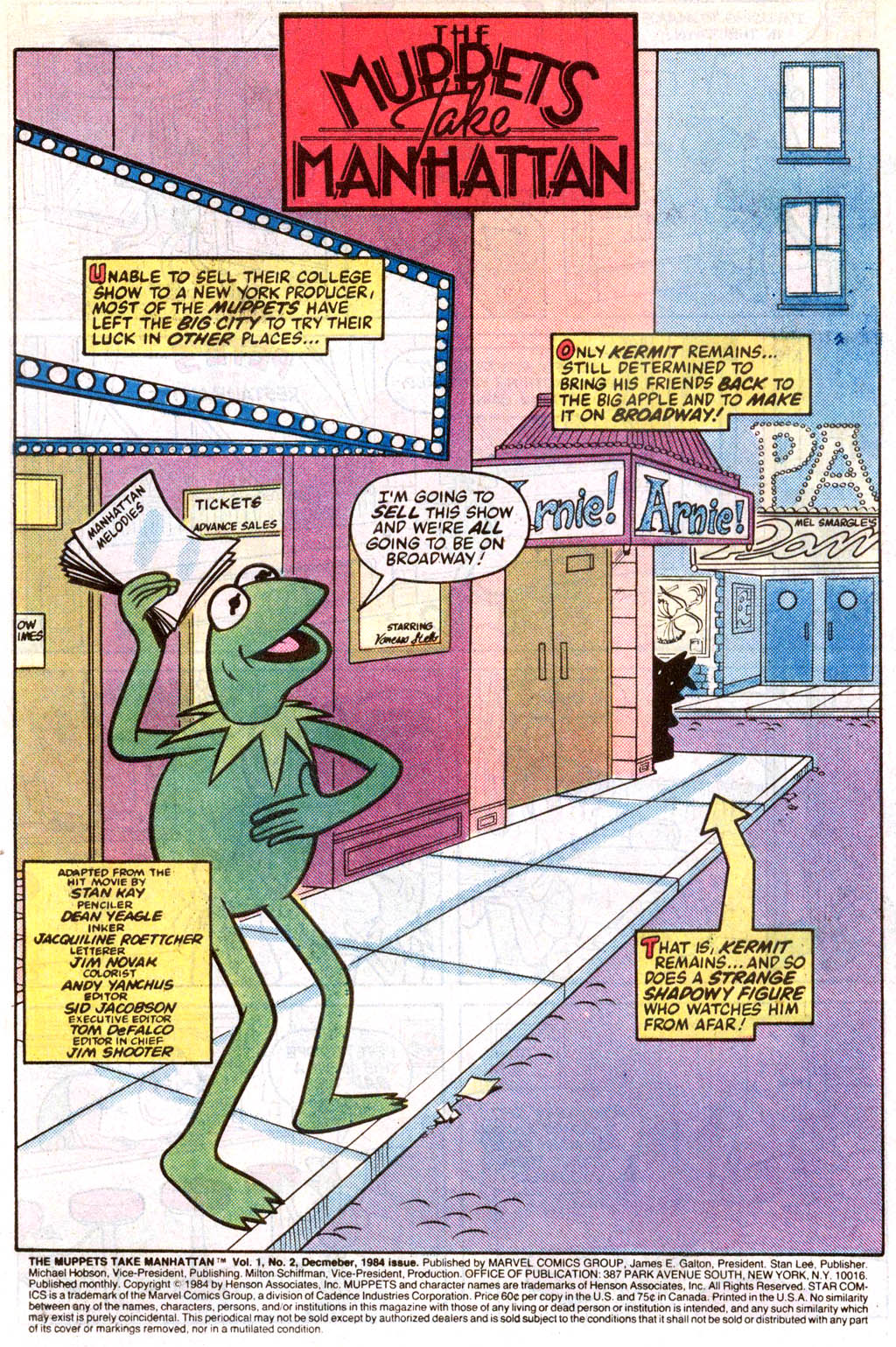 Read online The Muppets Take Manhattan comic -  Issue #2 - 2