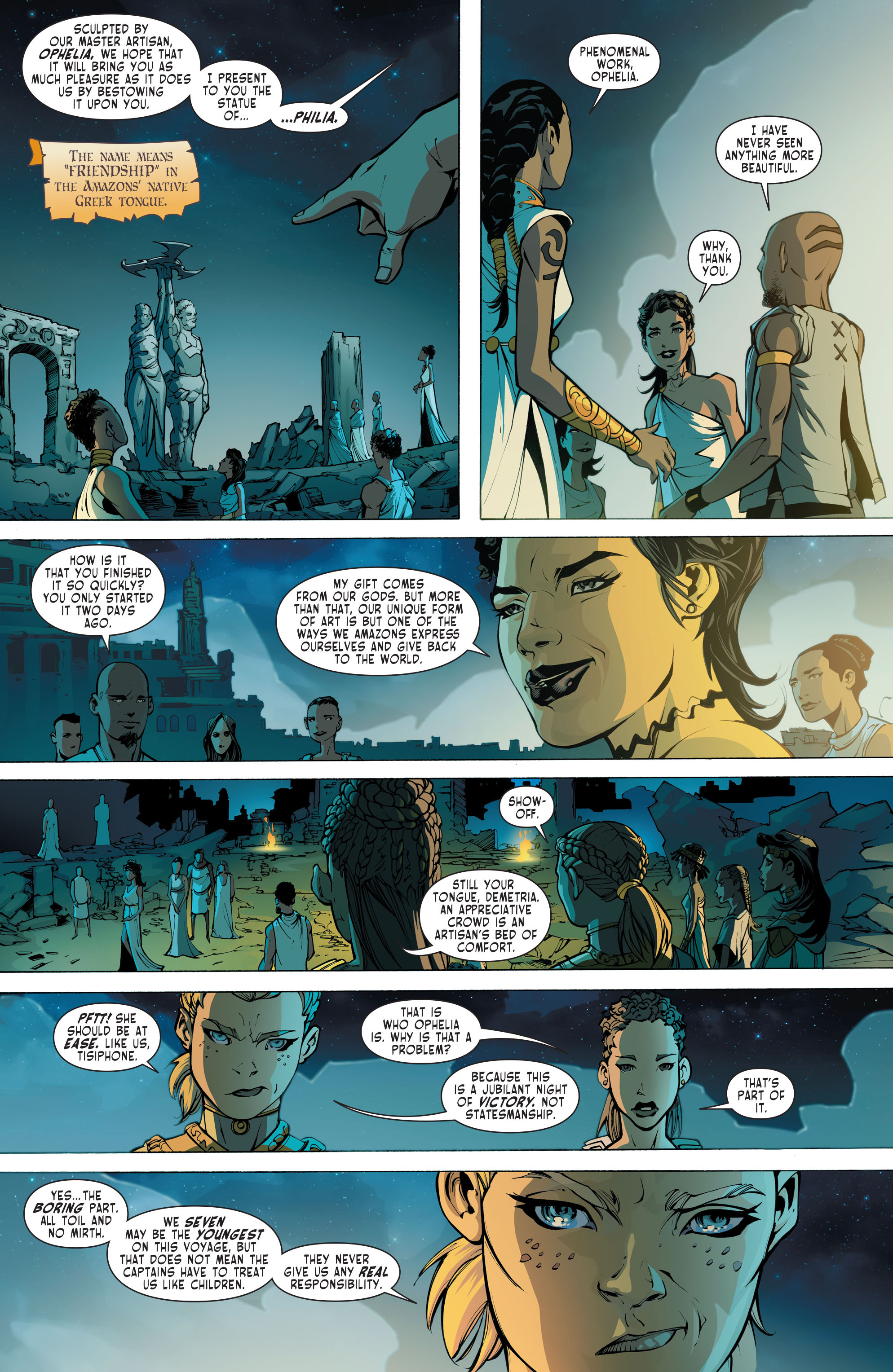 Read online The Odyssey of the Amazons comic -  Issue #1 - 10