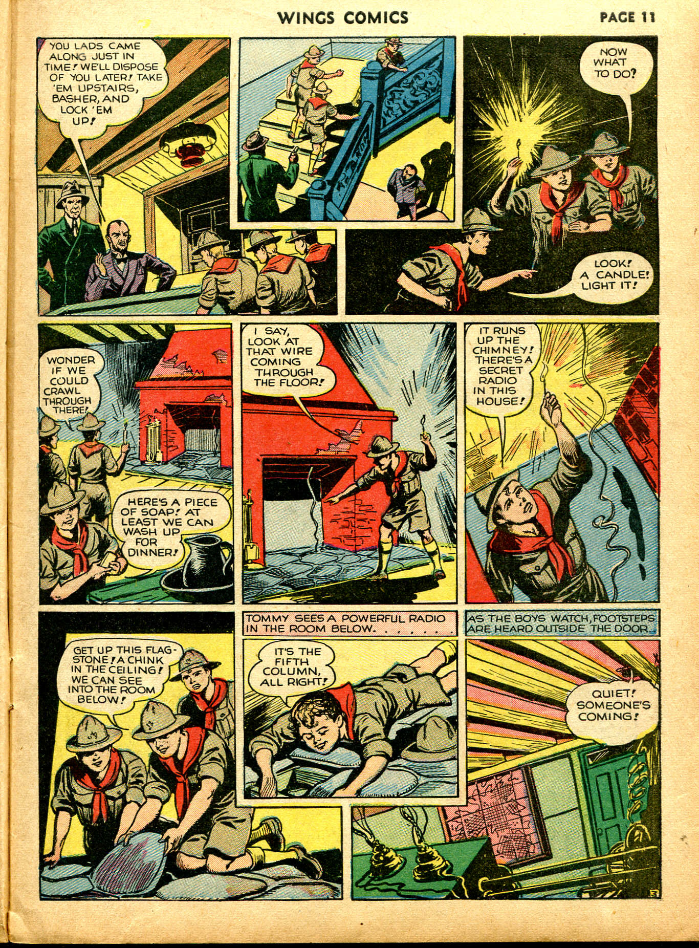 Read online Wings Comics comic -  Issue #6 - 13