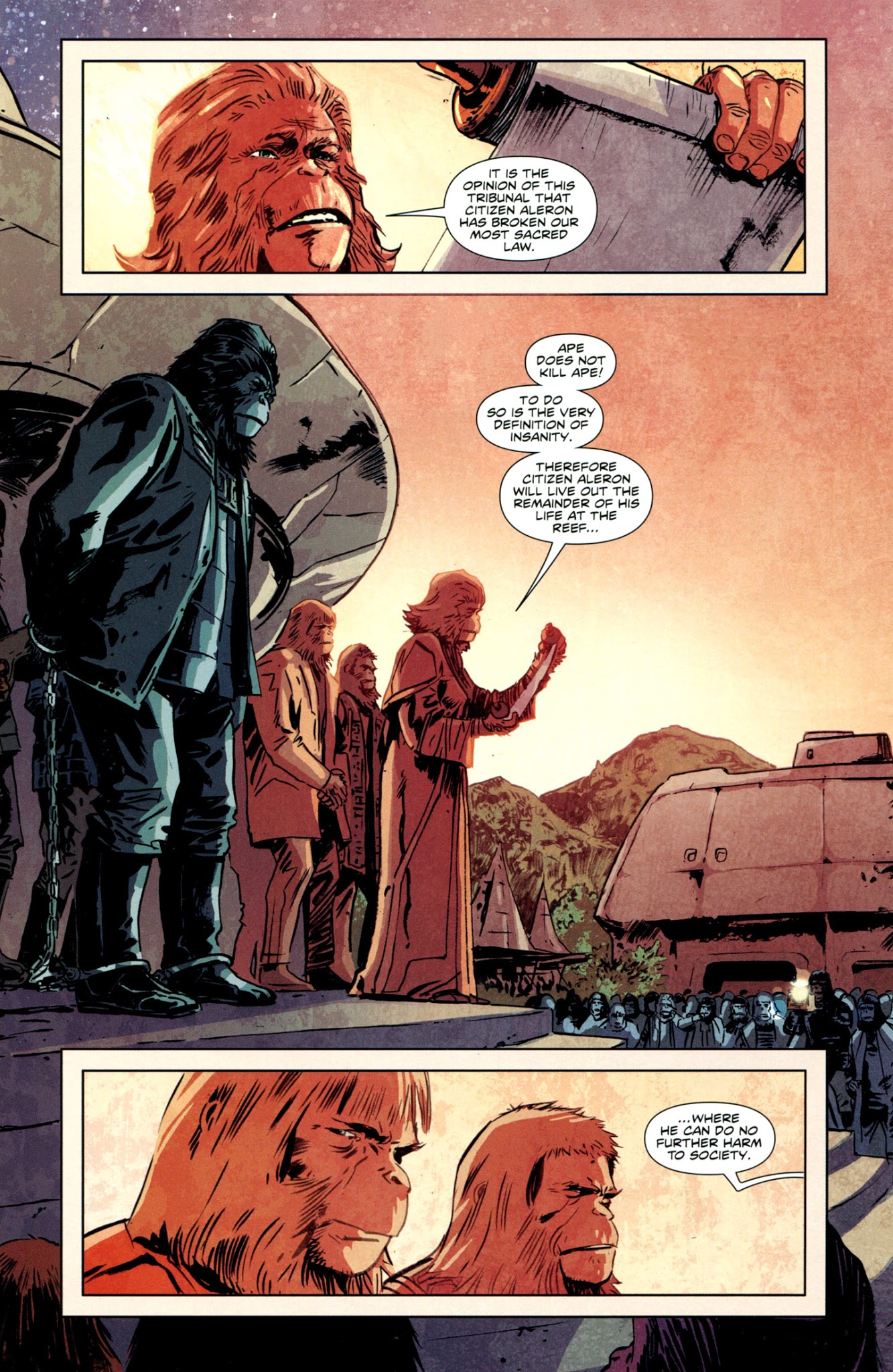 Read online Betrayal of the Planet of the Apes comic -  Issue #2 - 12