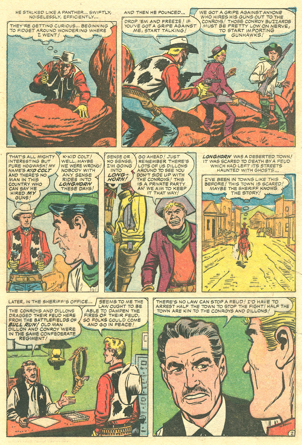 Read online Kid Colt Outlaw comic -  Issue #70 - 17