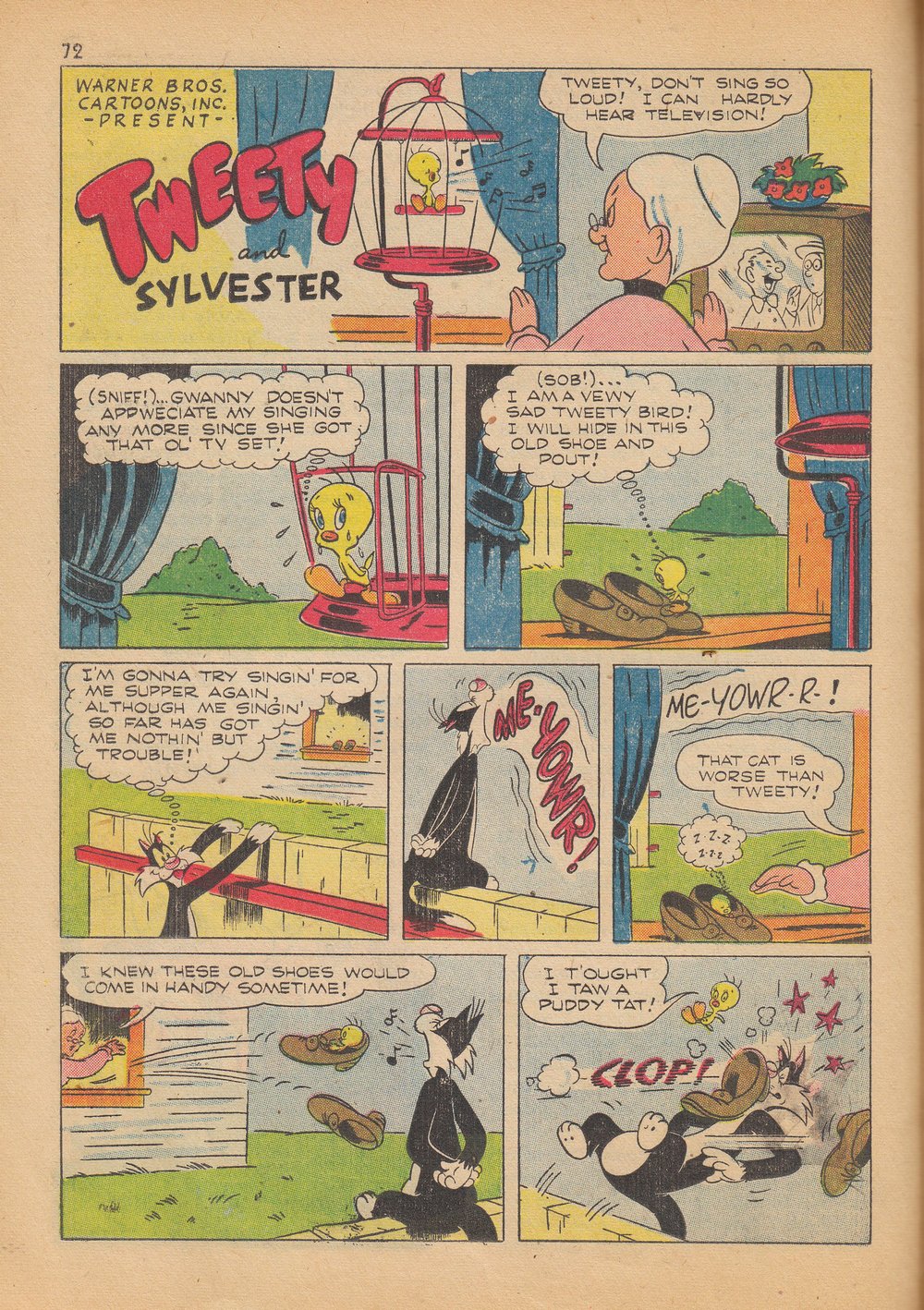 Read online Bugs Bunny's Christmas Funnies comic -  Issue # TPB 4 - 74