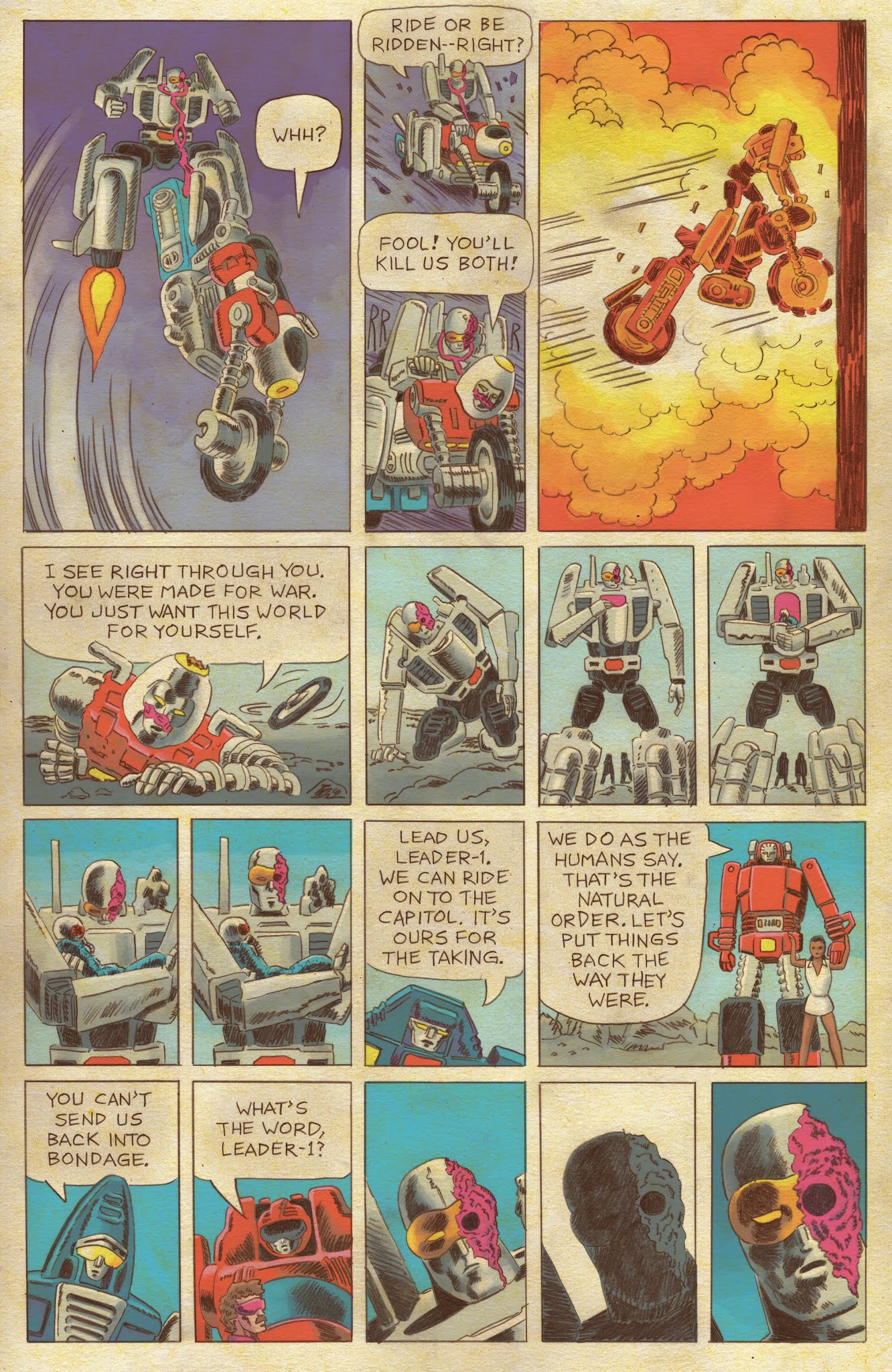 Read online Go-Bots comic -  Issue #2 - 22