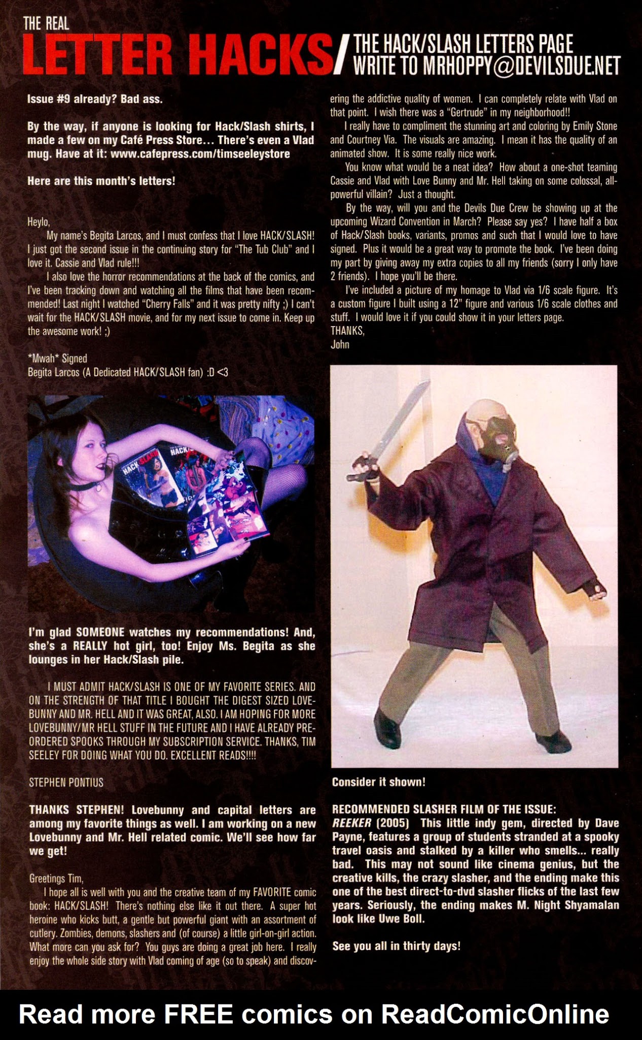 Read online Hack/Slash: The Series comic -  Issue #9 - 28