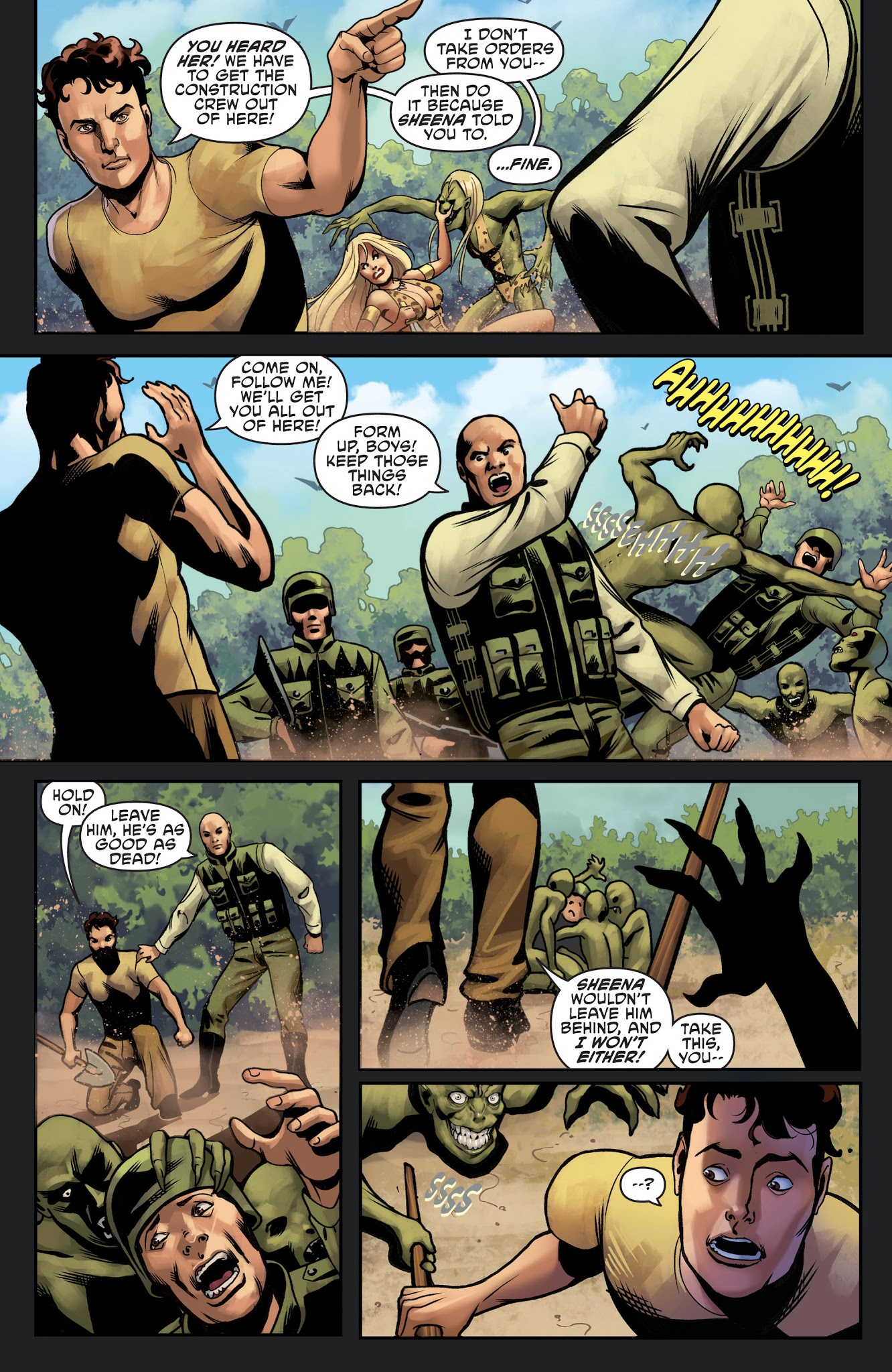 Read online Sheena: Queen Of The Jungle (2017) comic -  Issue # _TPB 1 - 119