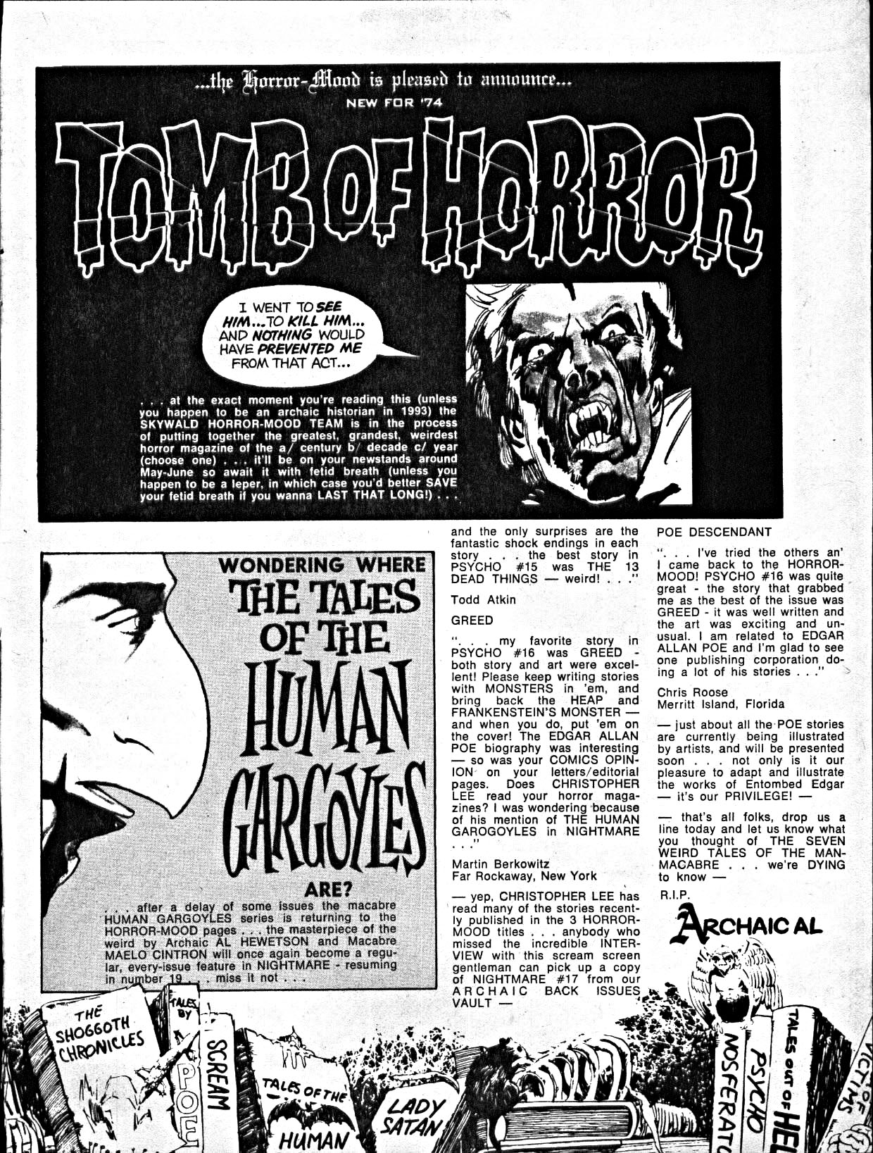 Read online Nightmare (1970) comic -  Issue #18 - 22