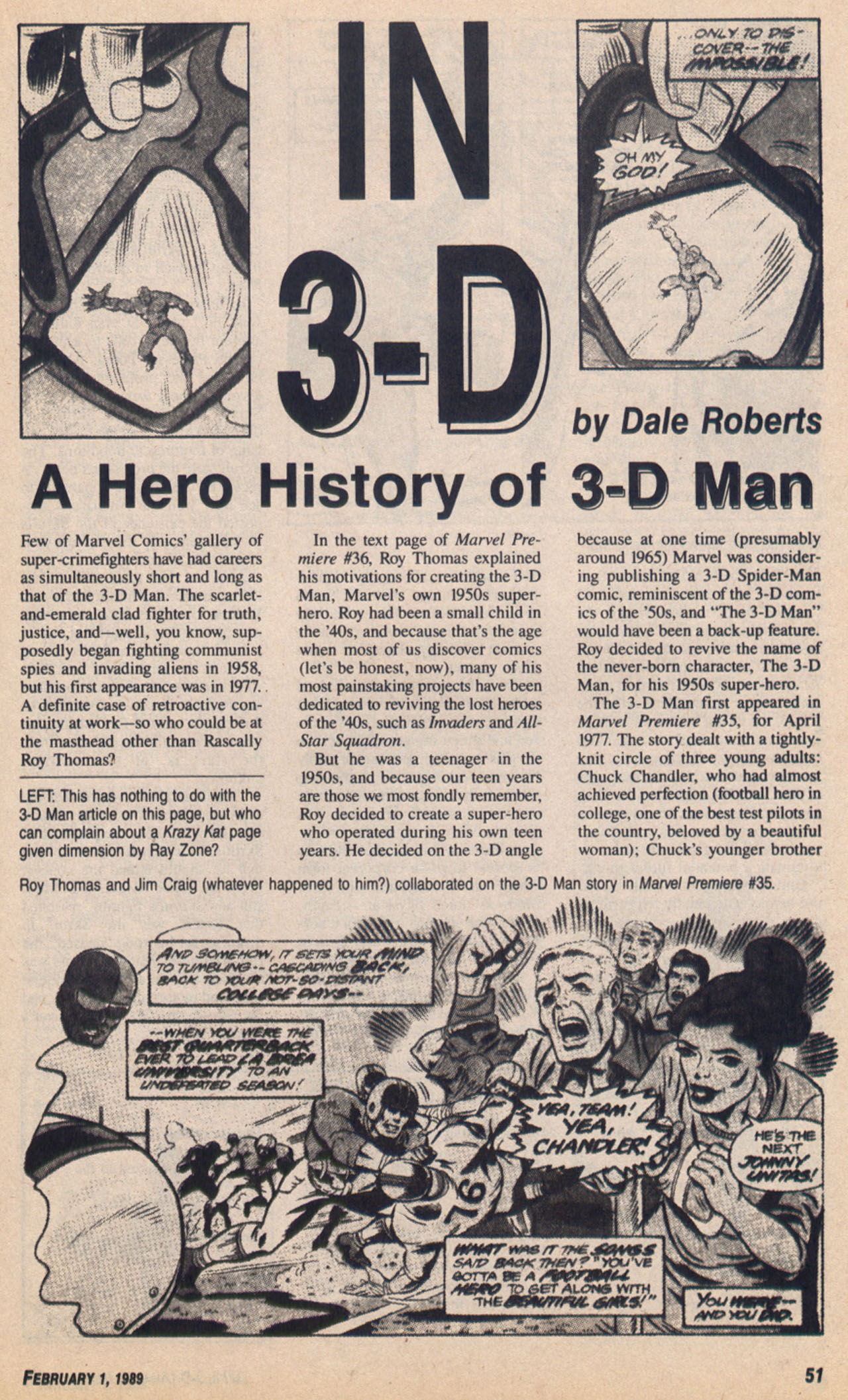 Read online Amazing Heroes comic -  Issue #158 - 52