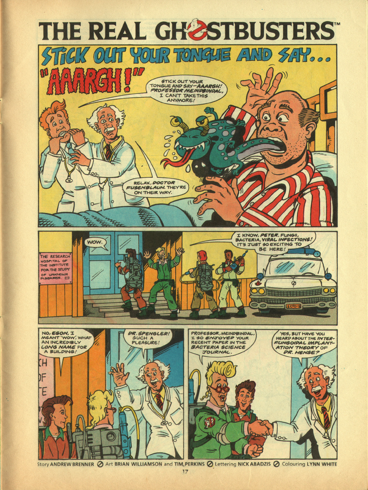 Read online The Real Ghostbusters comic -  Issue #24 - 17