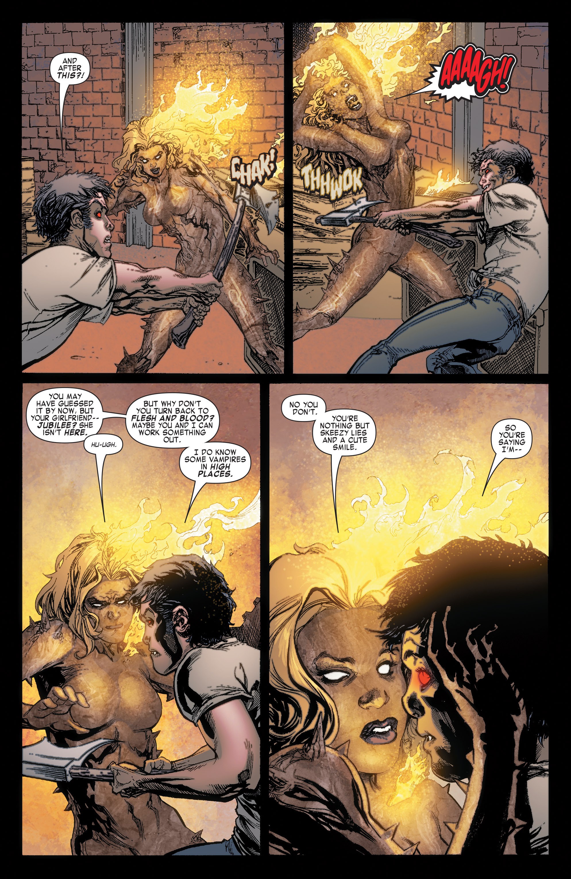 Read online X-Men: Curse of the Mutants - X-Men Vs. Vampires comic -  Issue #1 - 9