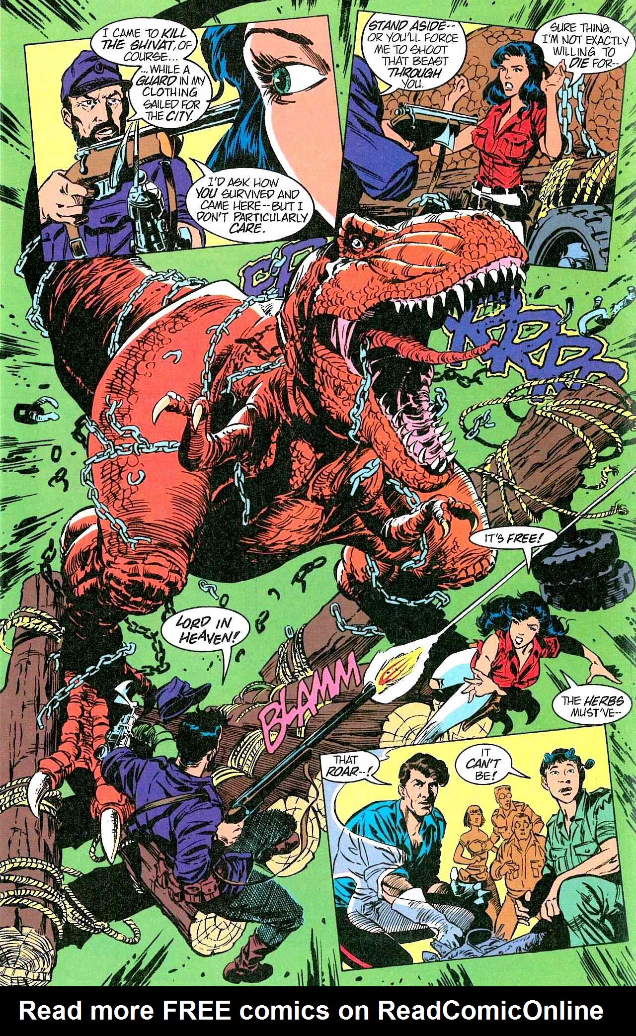 Read online Cadillacs and Dinosaurs comic -  Issue #6 - 11